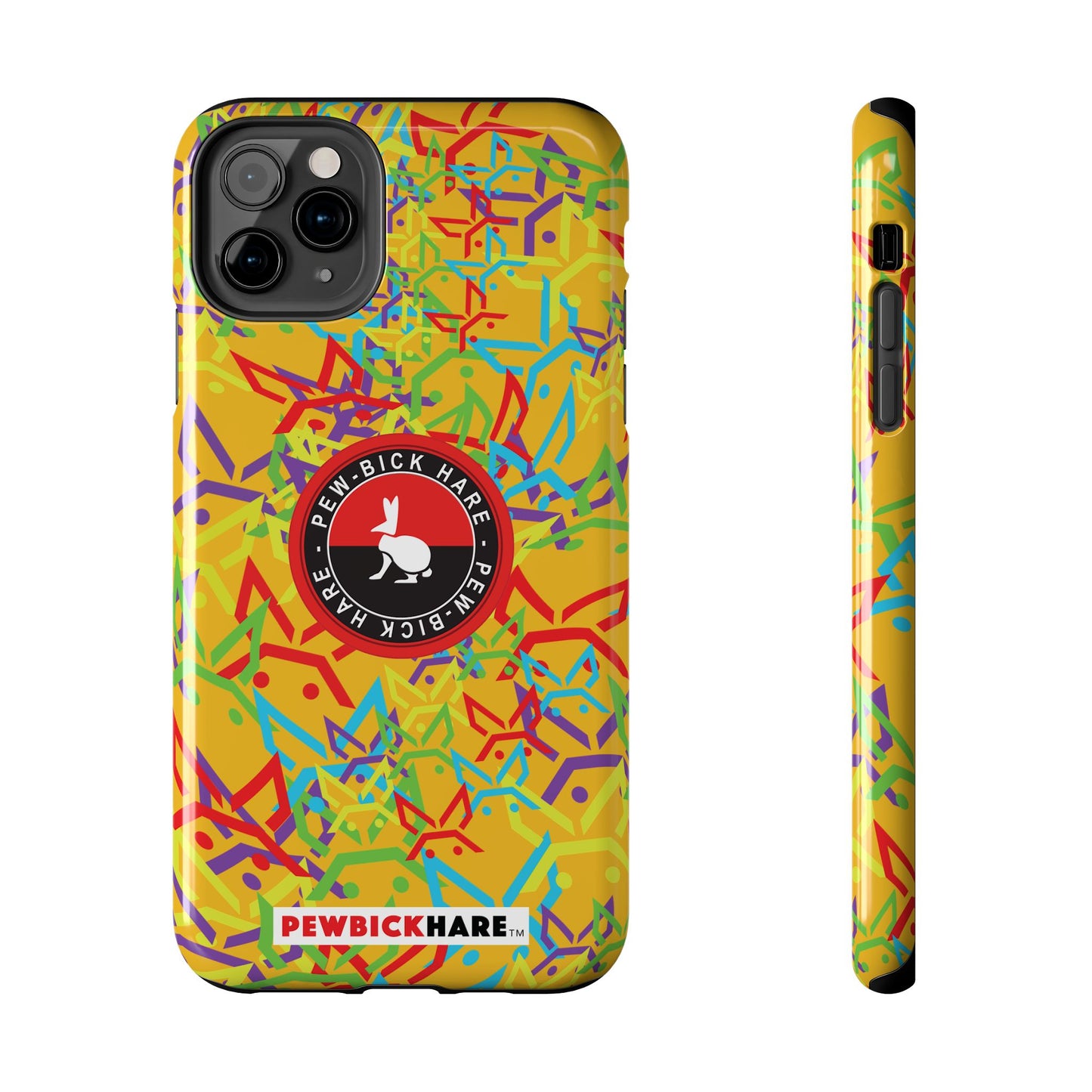 PBH Designer Phone Case - Yellow (Wish Mash) with OG Logo