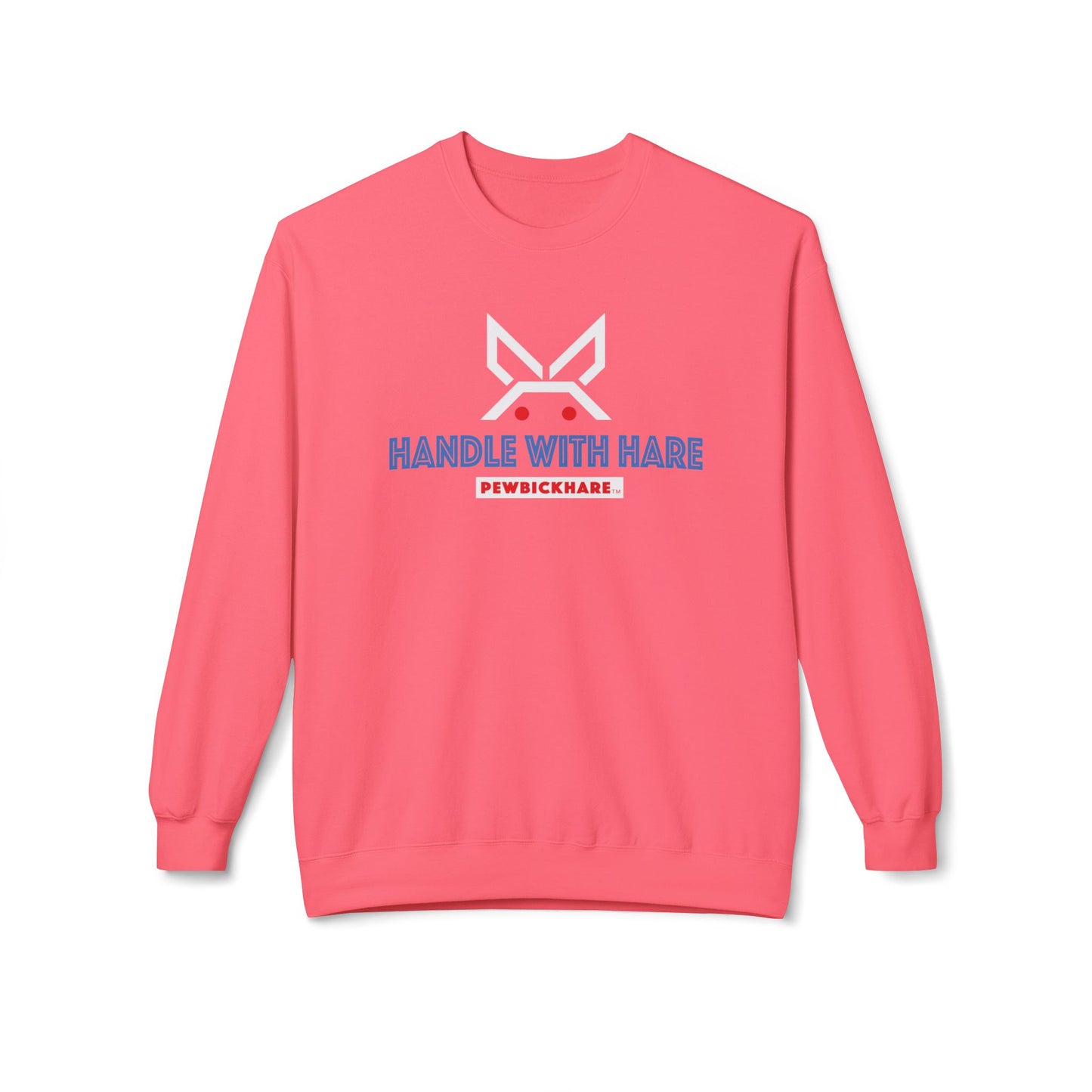 PBH: 'HANDLE WITH HARE' Crewneck Sweatshirt