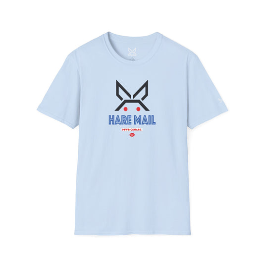 PBH "HARE MAIL" - (black edition) - Original Unisex Cotton T-shirt