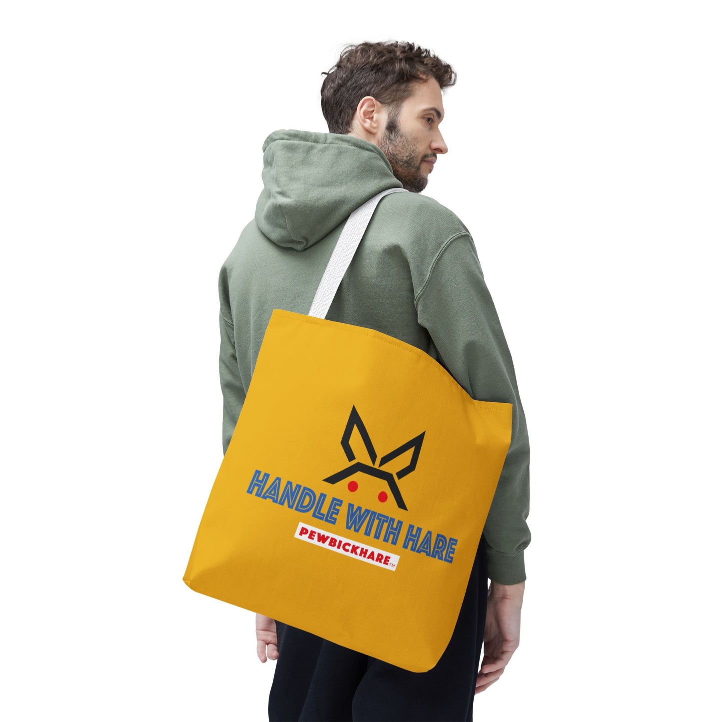 PBH 'HANDLE WITH HARE'  Tote Bag