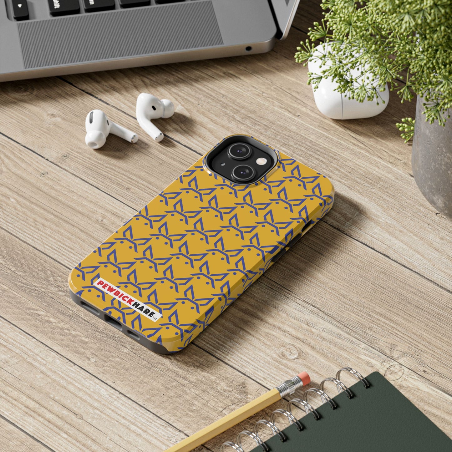 PBH Designer Phone Case - Yellow