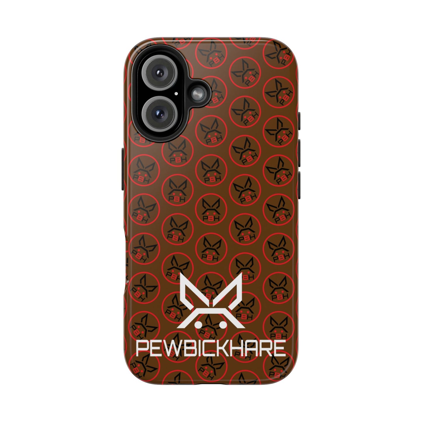 PBH Designer Phone Case - Dark Brown