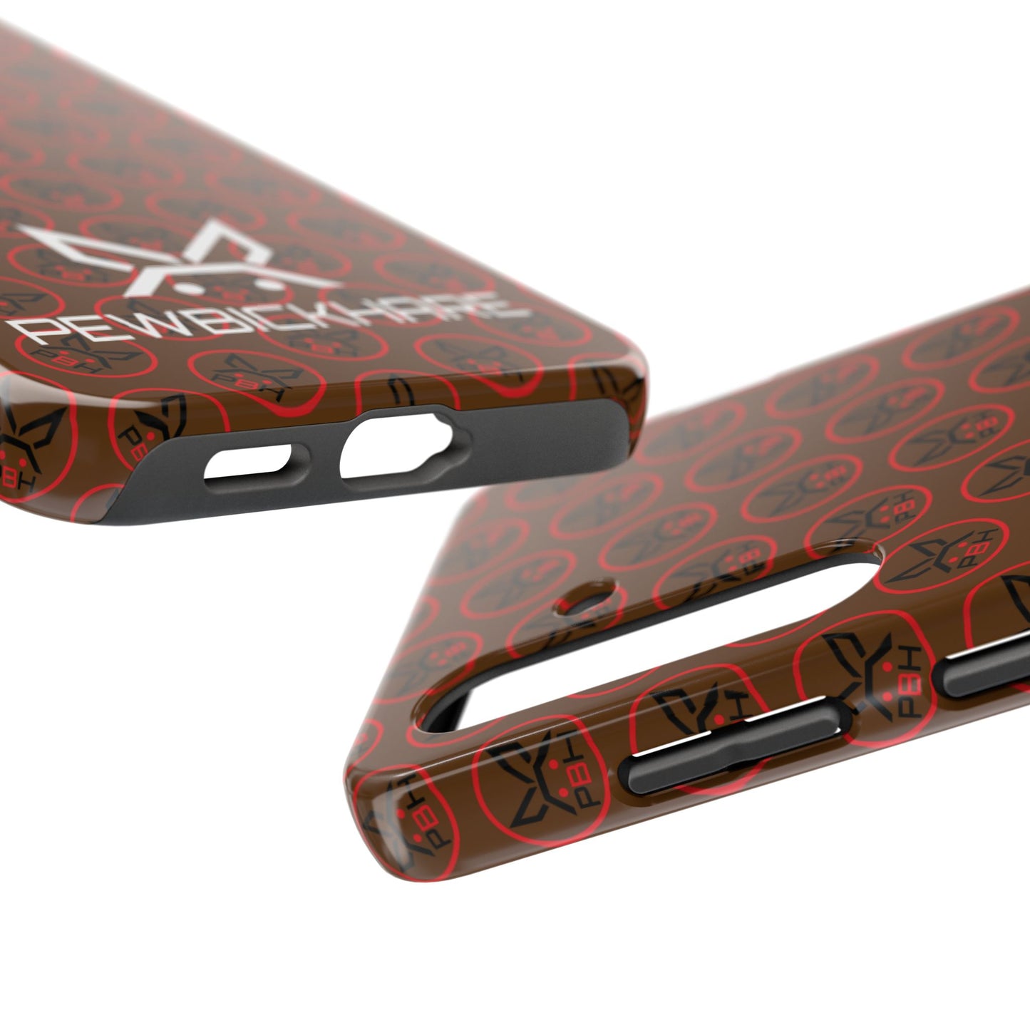 PBH Designer Phone Case - Dark Brown