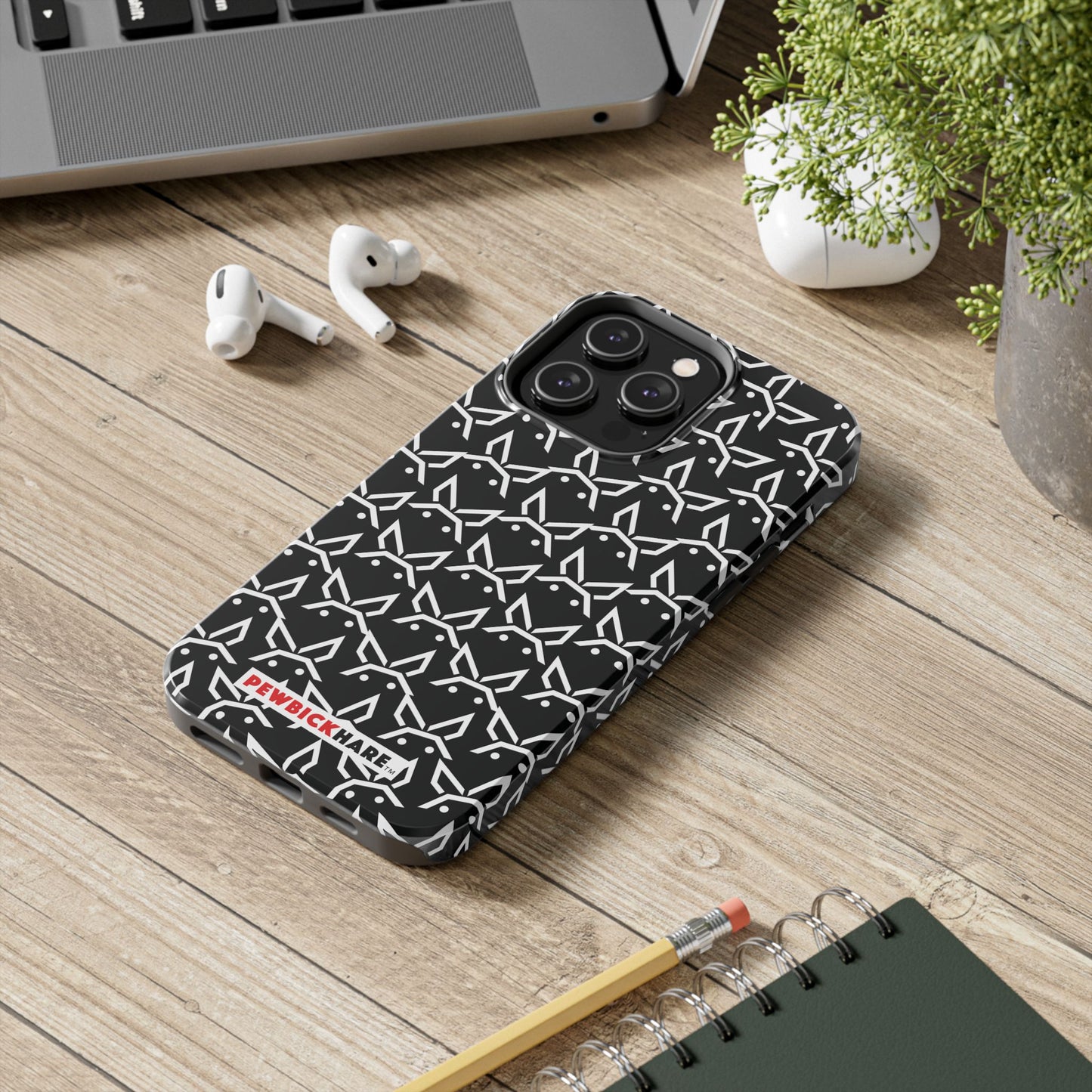 PBH Designer Phone Case - Black