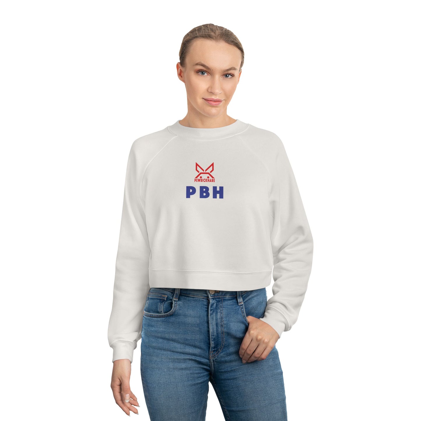 PBH: Minimalist Cropped Fleece Pullover for Women | Cozy Activewear Top