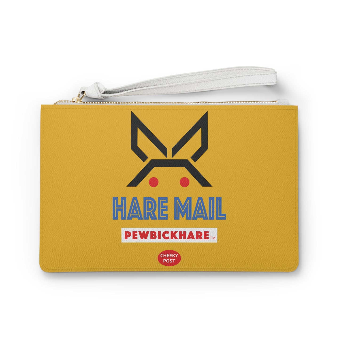 PBH Yellow Clutch Bag - "Hare Mail"