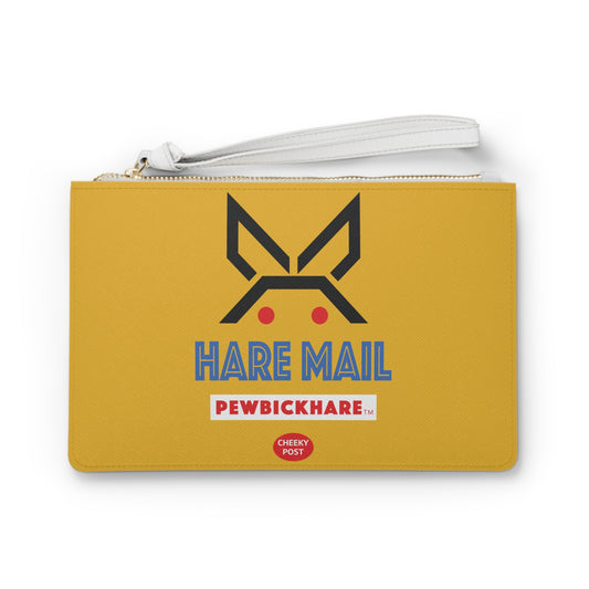 PBH Yellow Clutch Bag - "Hare Mail"