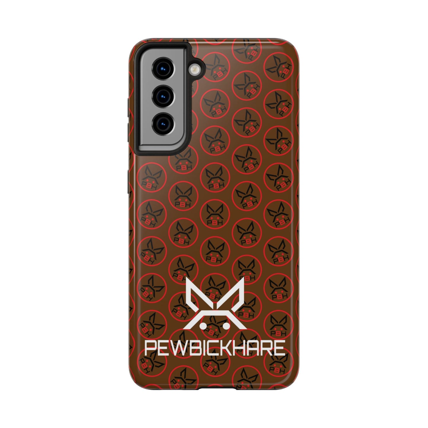 PBH Designer Phone Case - Dark Brown