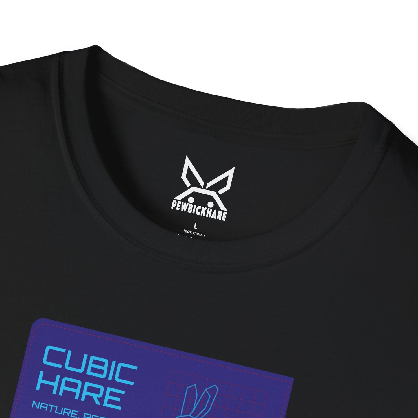 PBH "CUBIC HARE REBOOT" - Unisex Cotton T-shirt
