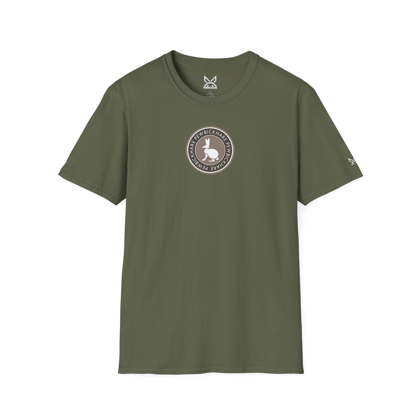 PBH "OG Logo Patch- Brown" - Unisex Cotton T-shirt