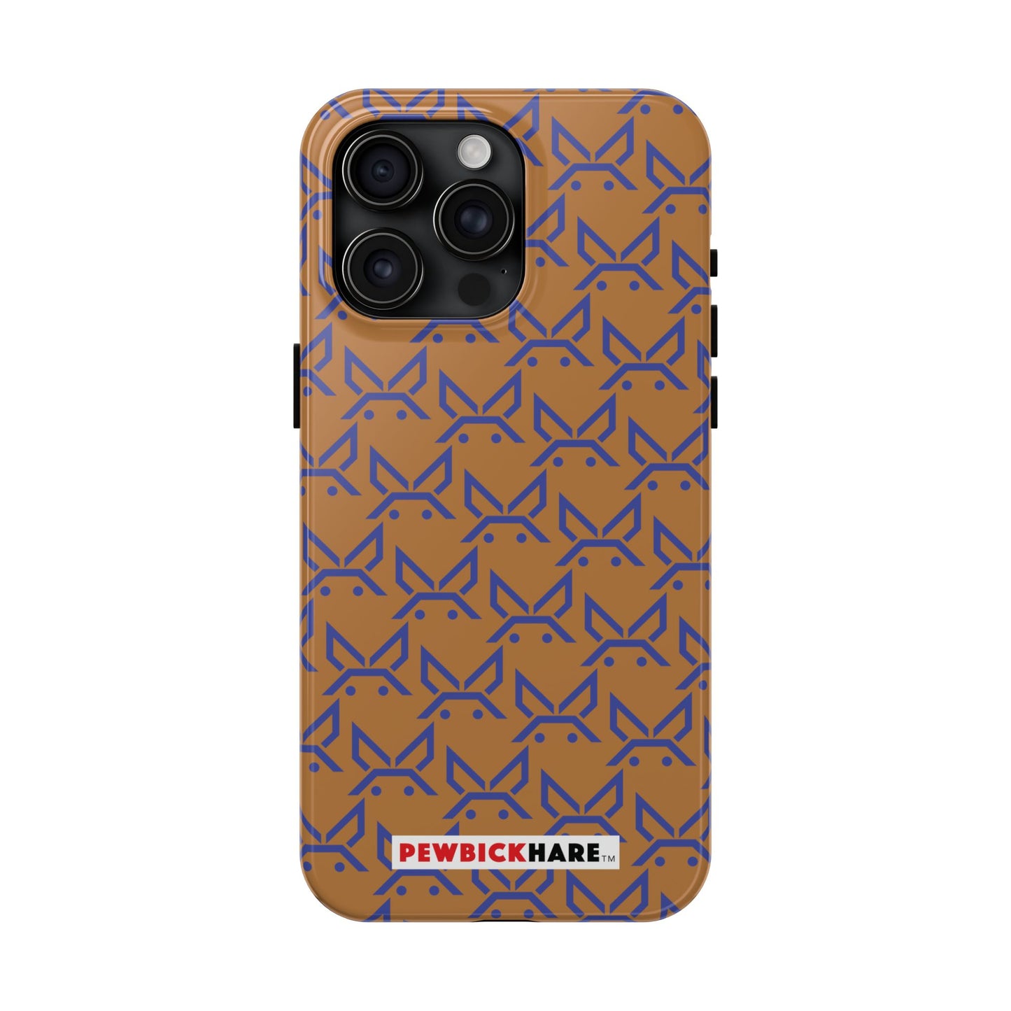 PBH Designer Phone Case - Light Brown