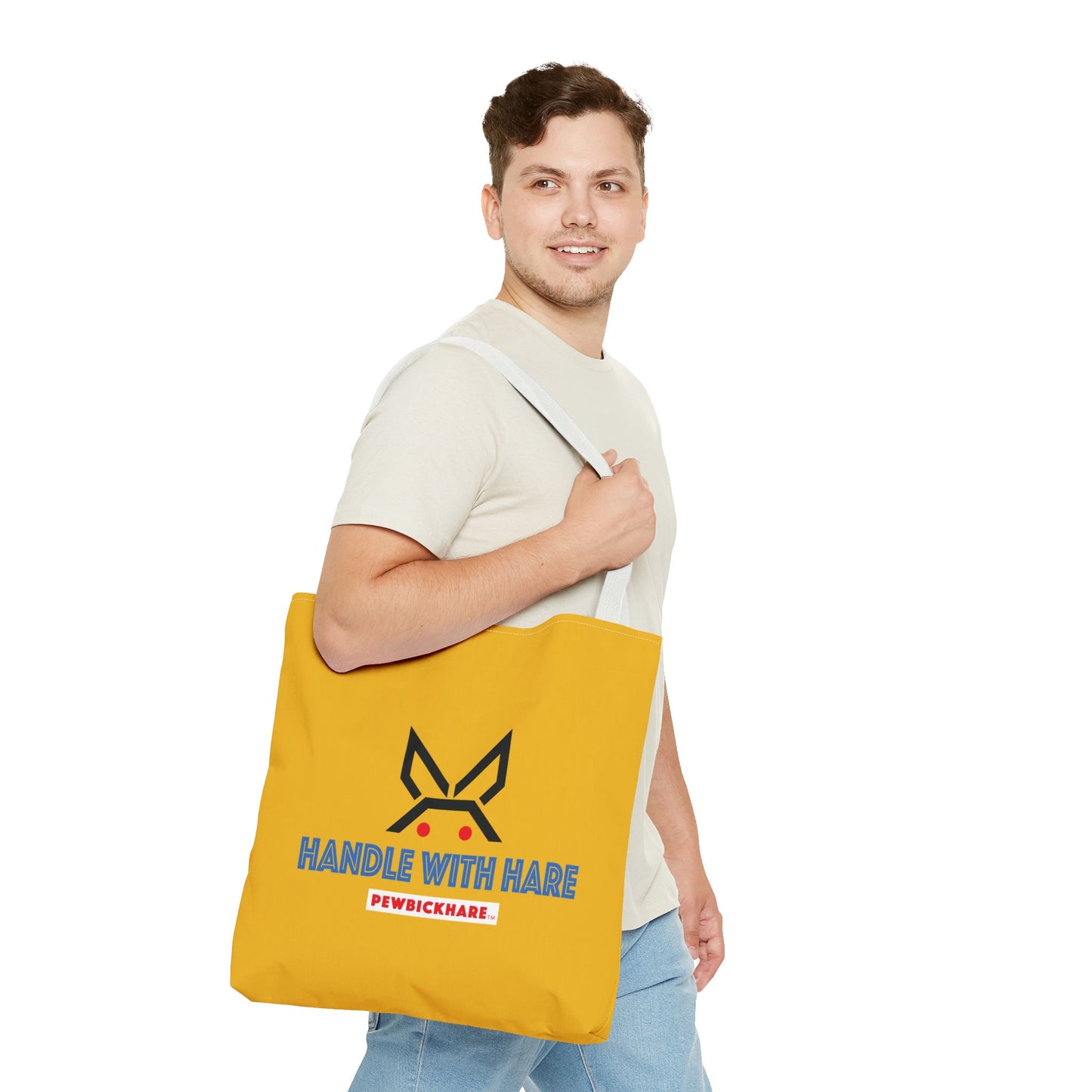 PBH 'HANDLE WITH HARE'  Tote Bag