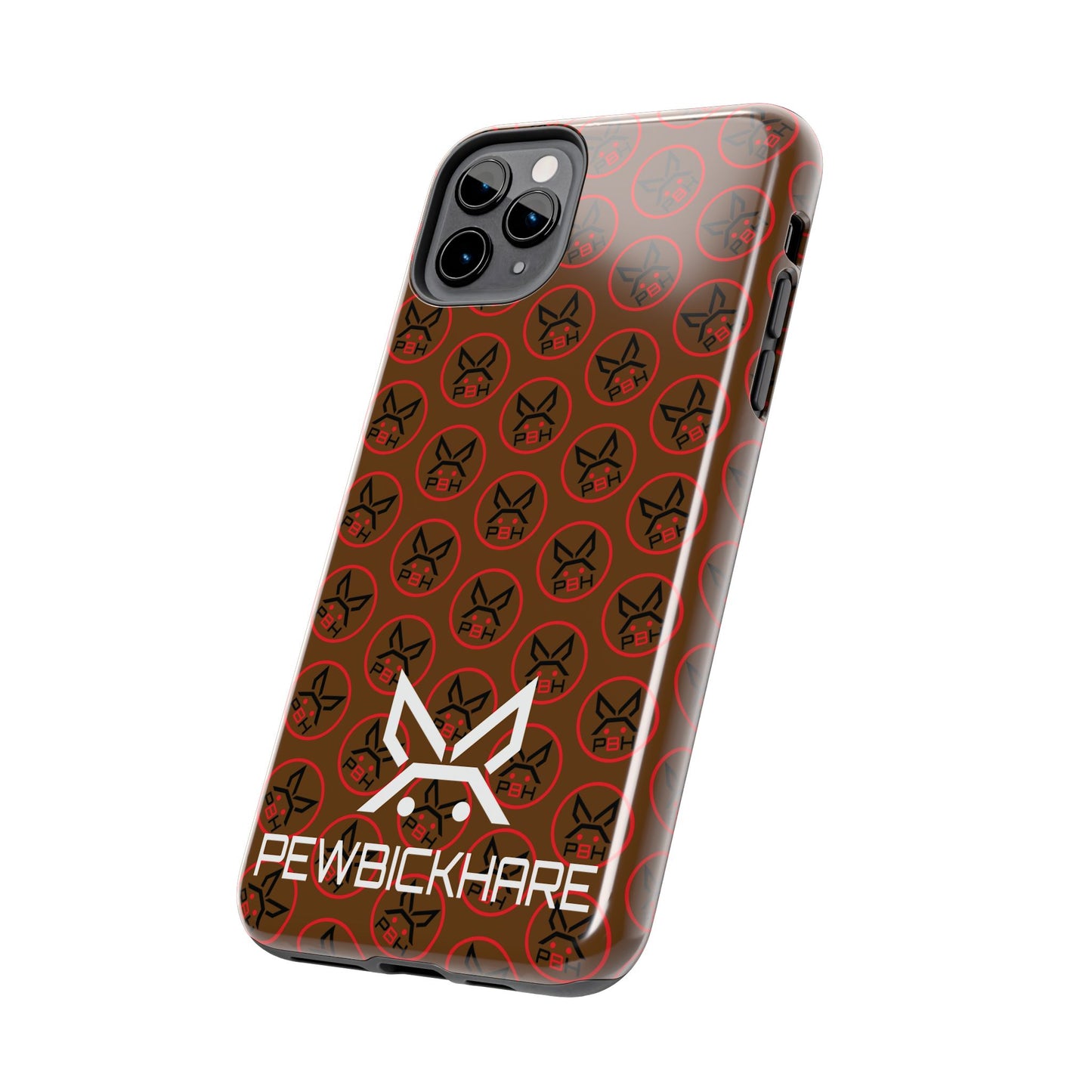 PBH Designer Phone Case - Dark Brown