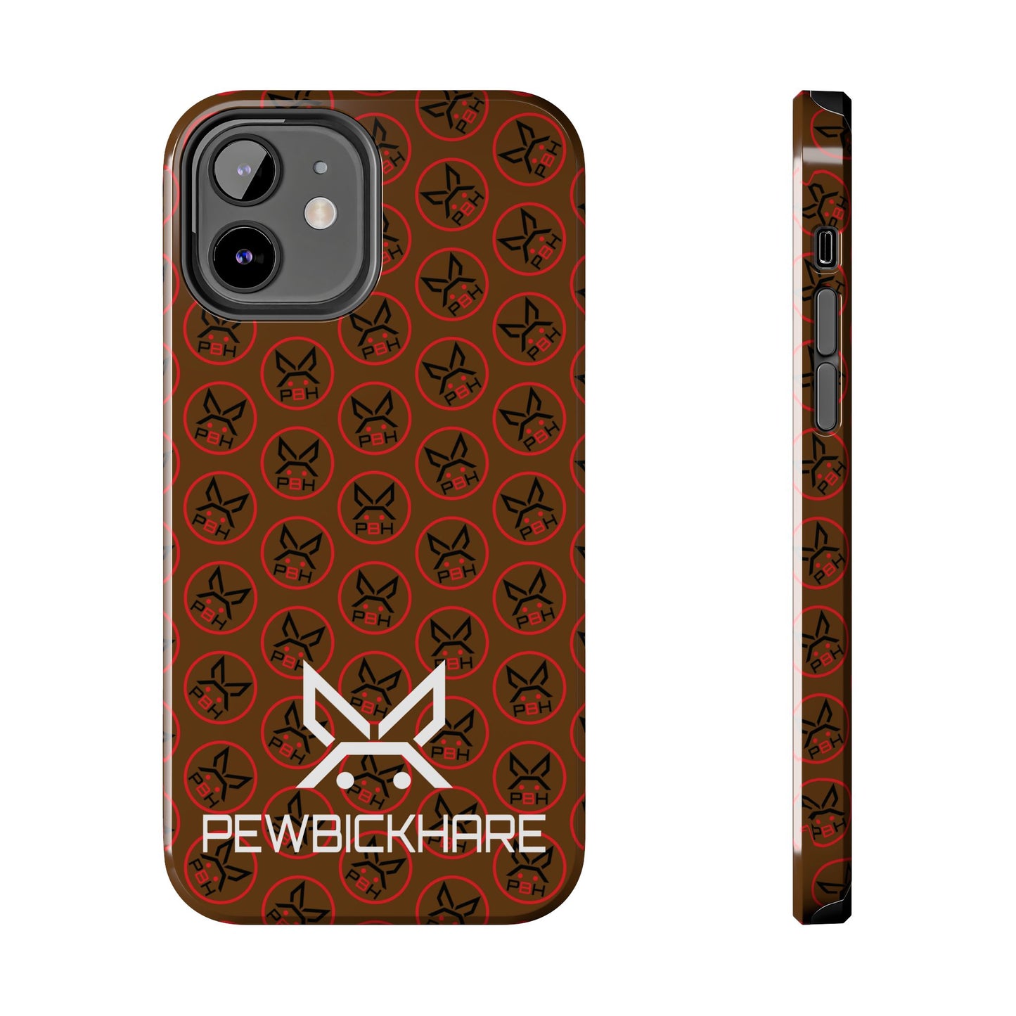 PBH Designer Phone Case - Dark Brown