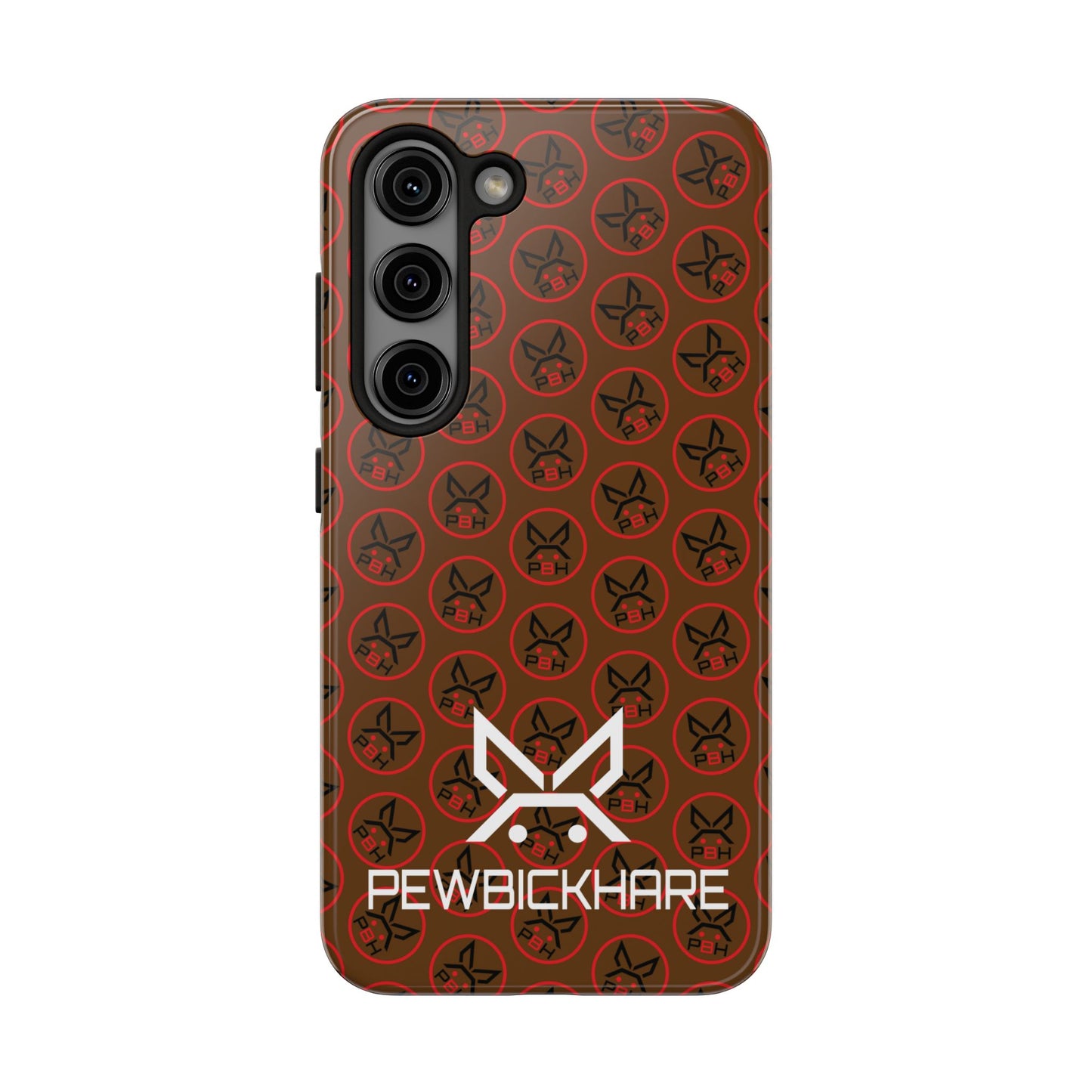 PBH Designer Phone Case - Dark Brown