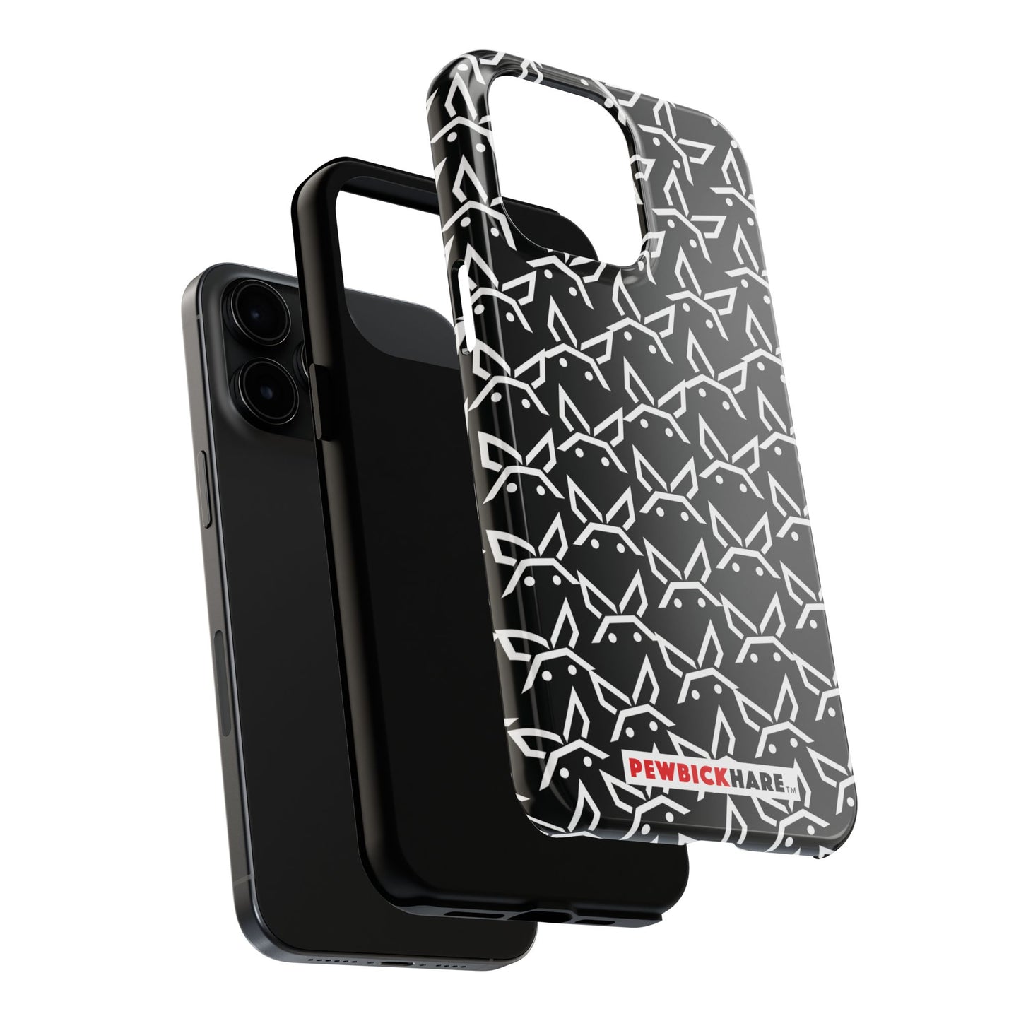 PBH Designer Phone Case - Black