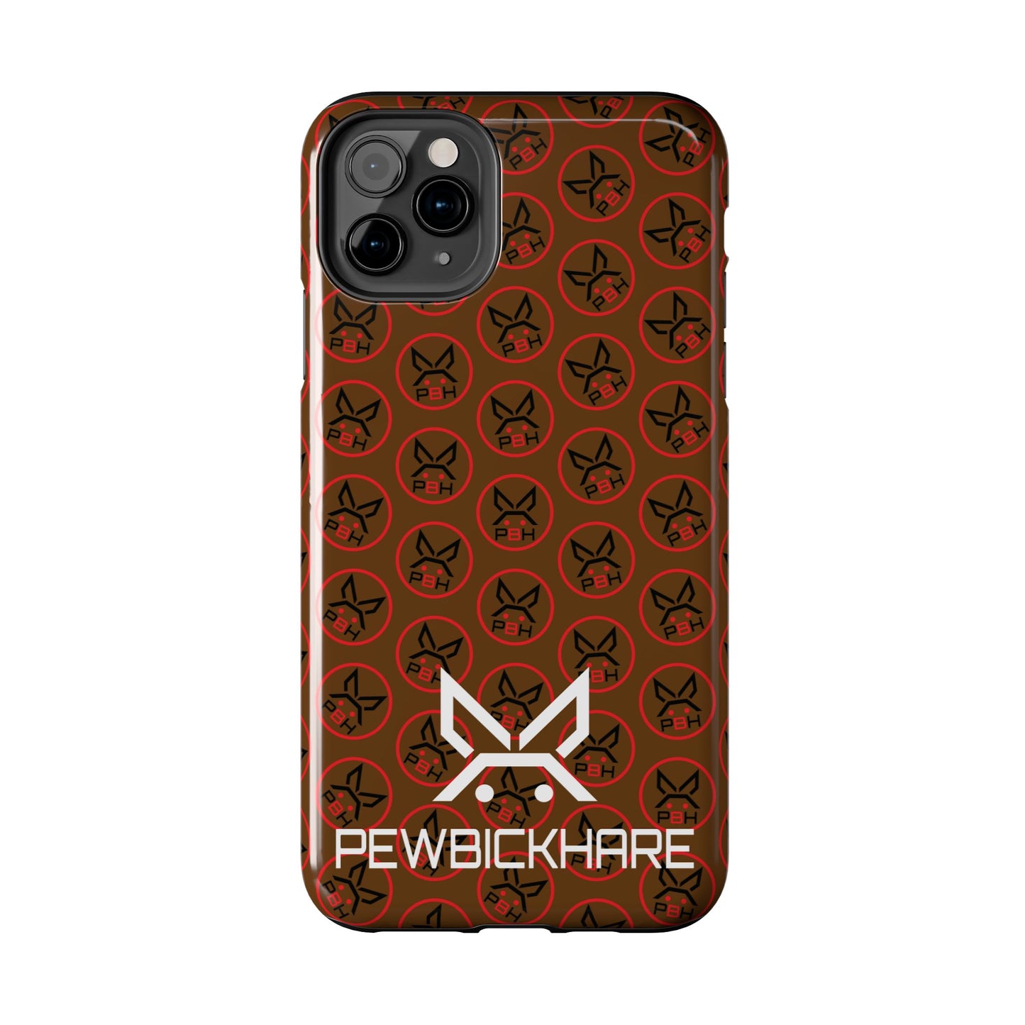 PBH Designer Phone Case - Dark Brown