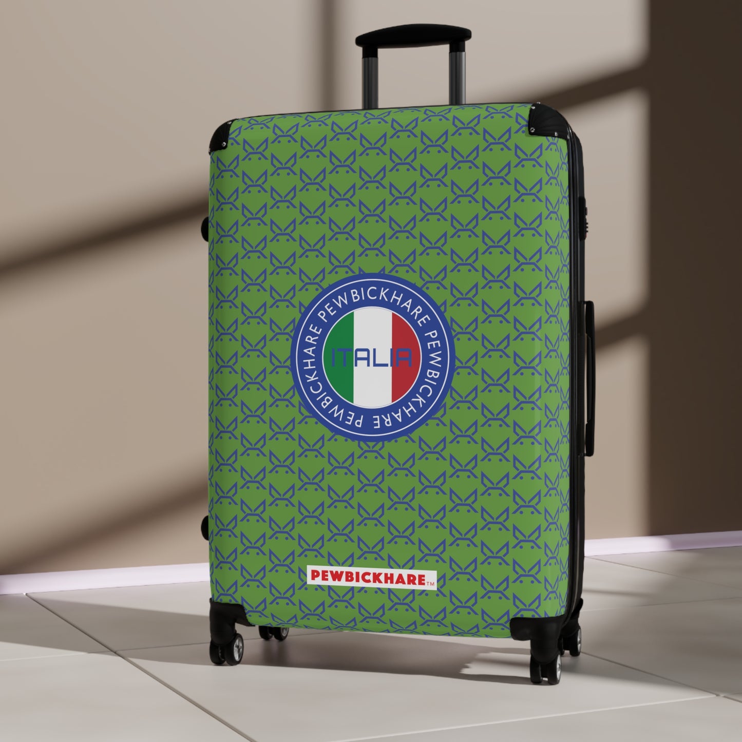 PBH - PEWBICKHARE ITALIA Design | Colorful Suitcase for Travel Lovers - Green