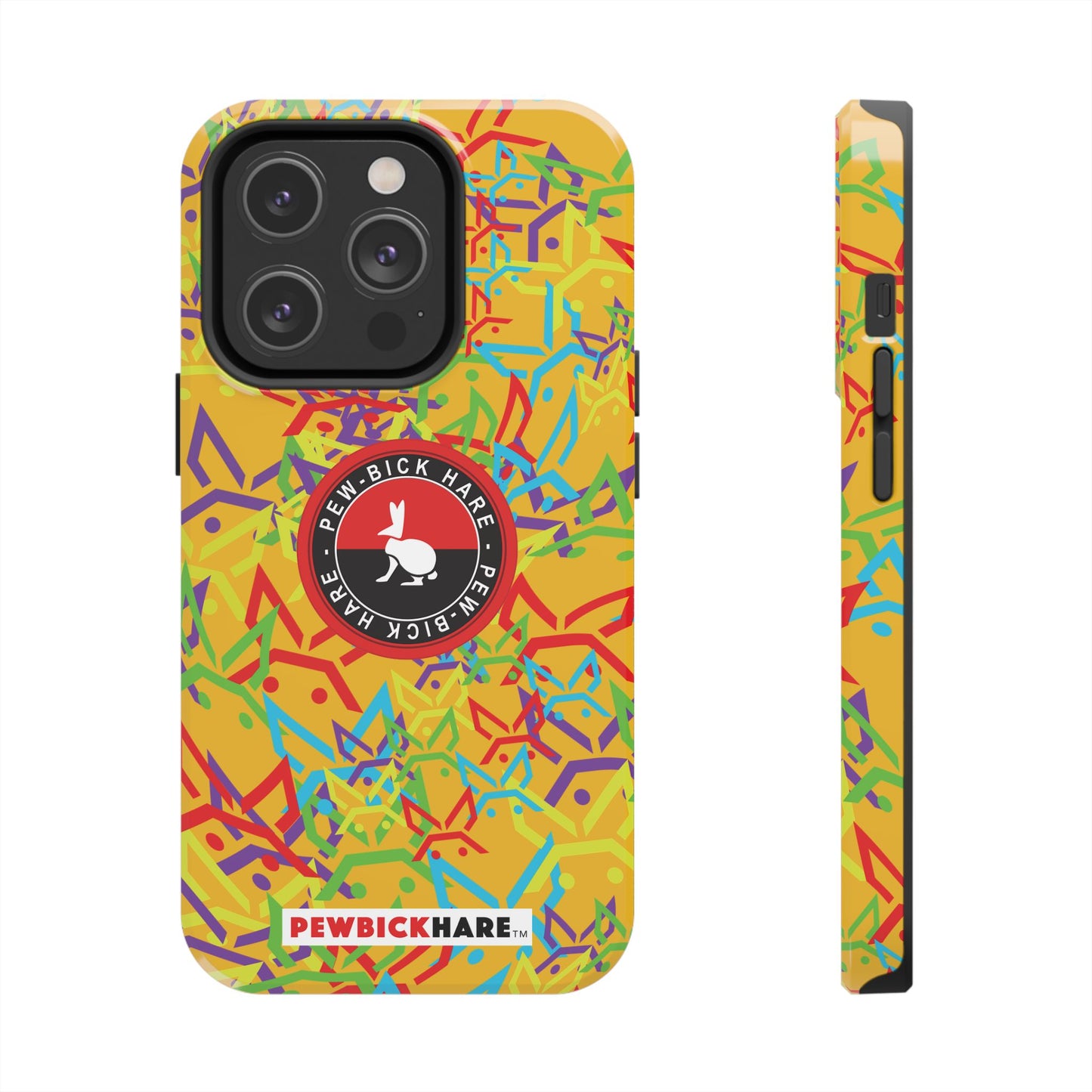 PBH Designer Phone Case - Yellow (Wish Mash) with OG Logo