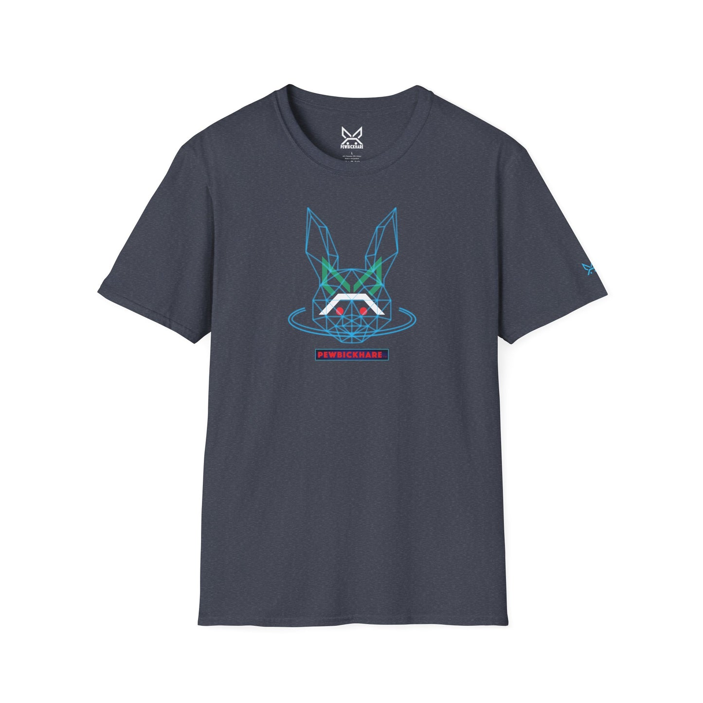 PBH "CUBIC HARE REBOOT-3" - Unisex Cotton T-shirt