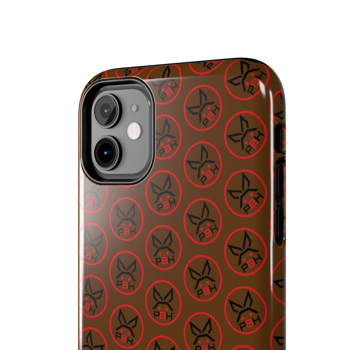 PBH Designer Phone Case - Dark Brown