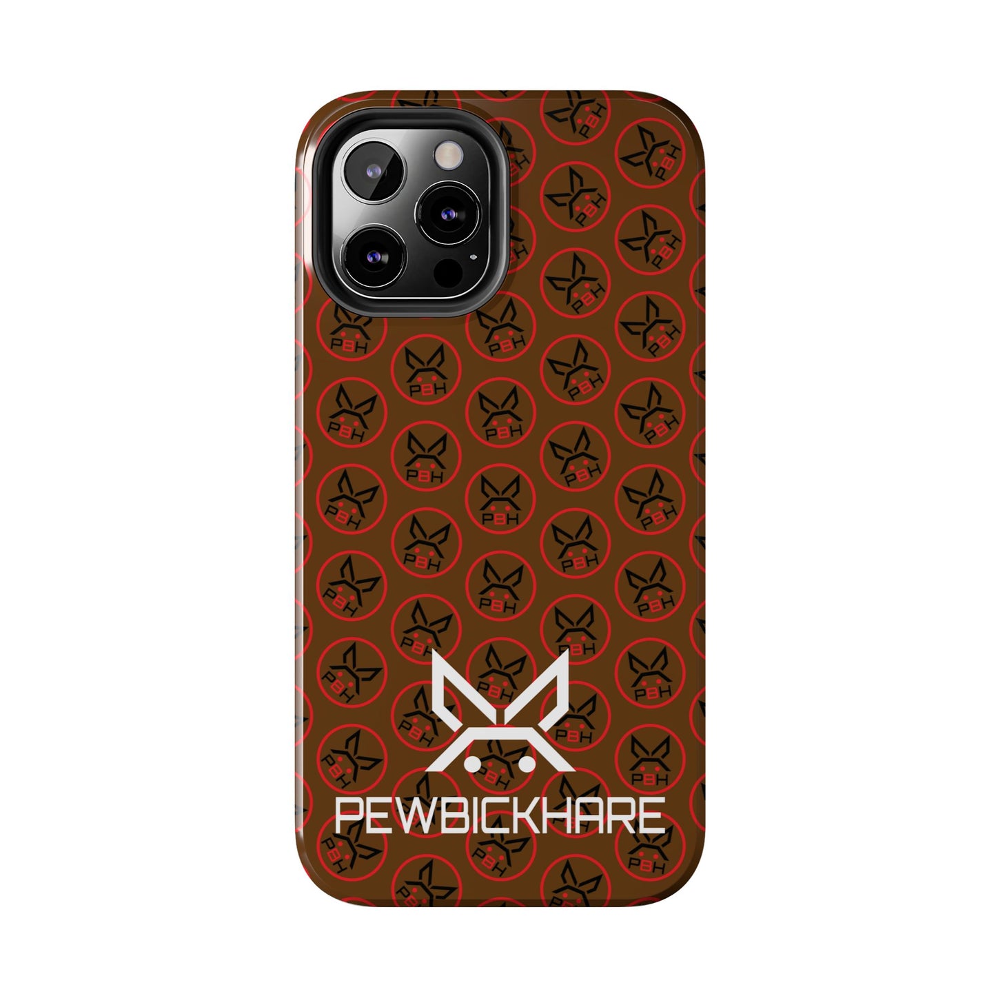 PBH Designer Phone Case - Dark Brown