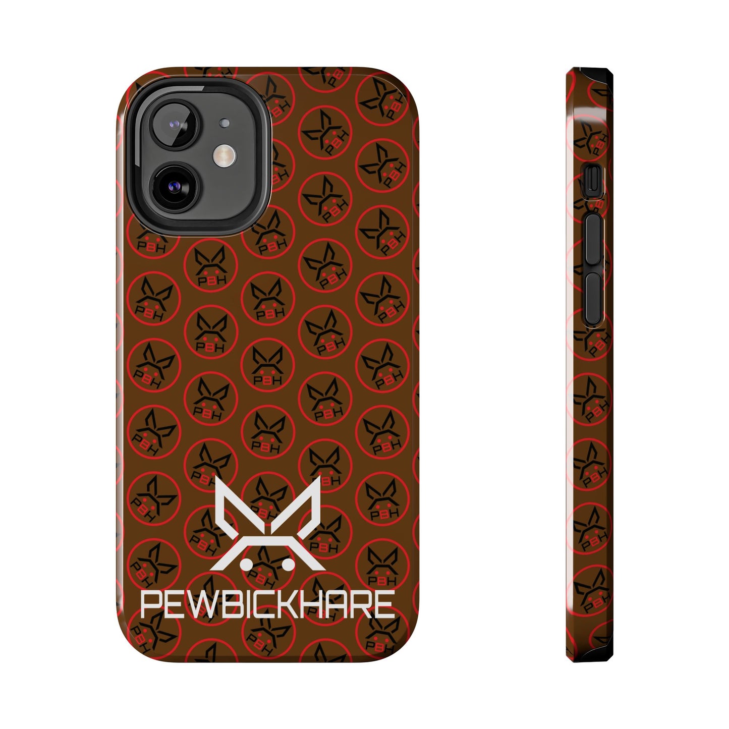 PBH Designer Phone Case - Dark Brown