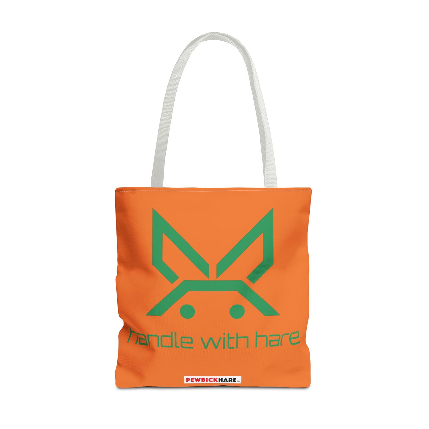 PBH 'Handle with HARE'  Orange Tote Bag
