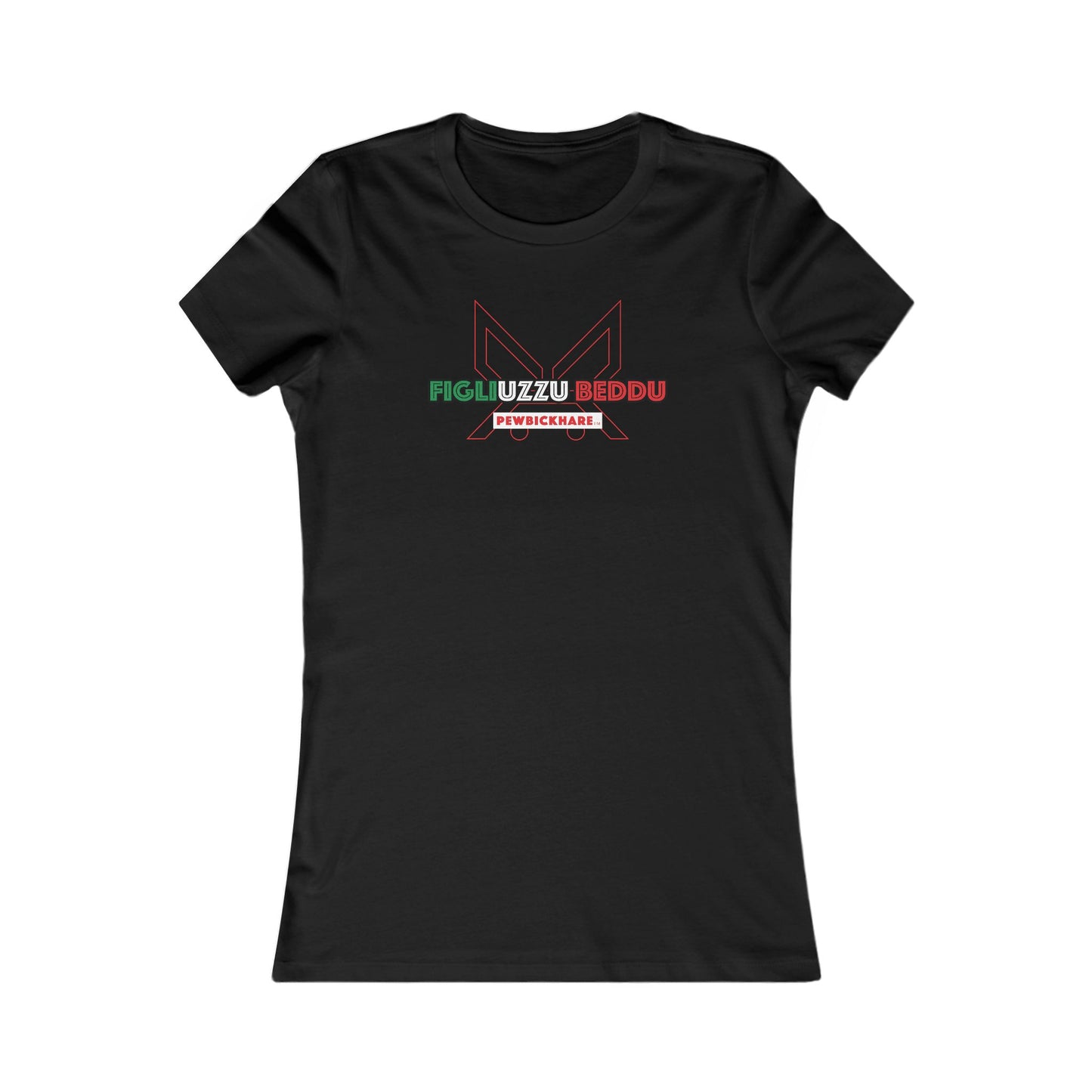 Girls Slim-Fit Graphic T-Shirt – FIGLIUZZU BEDDU – PEWBICKHARE Italian-Inspired Streetwear
