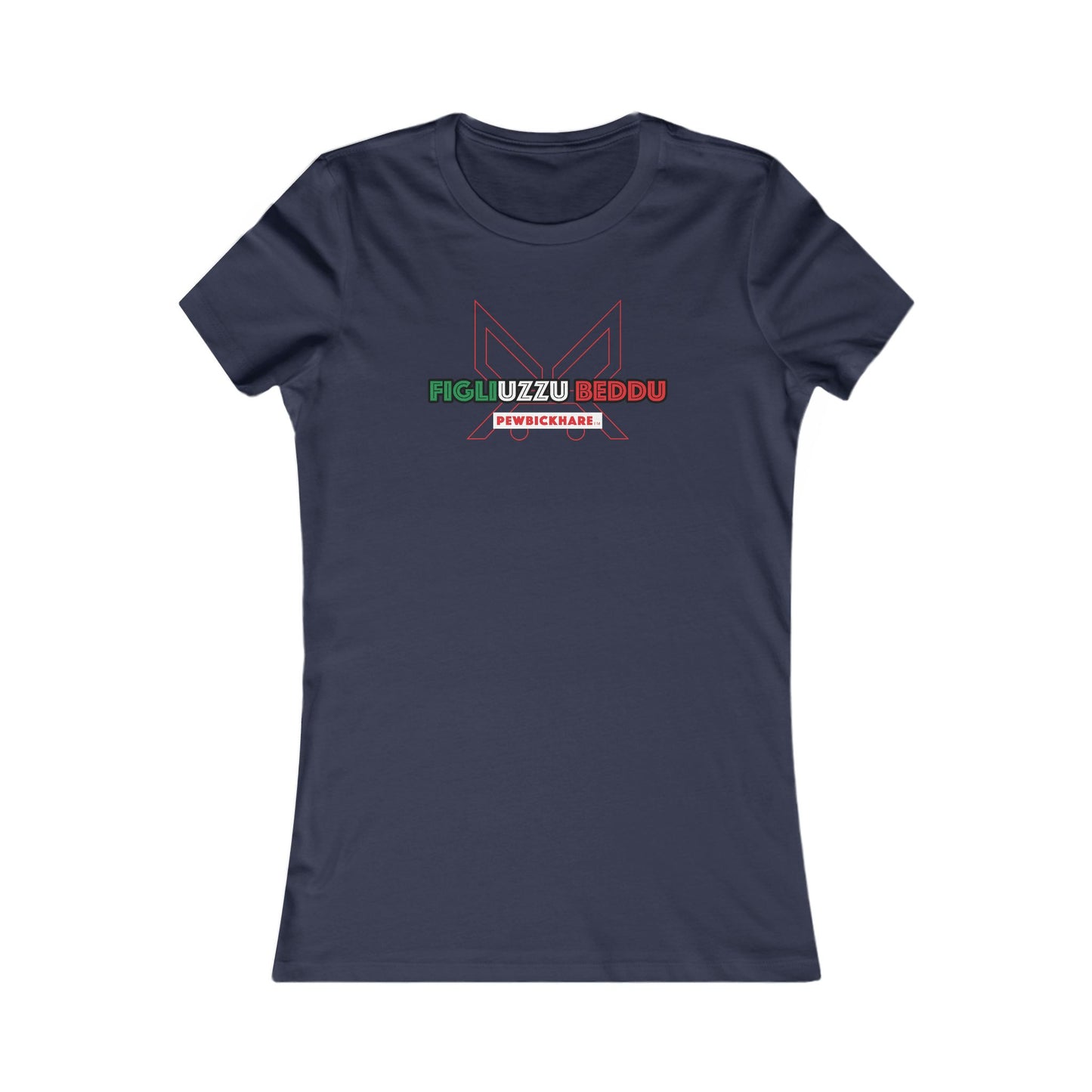 Girls Slim-Fit Graphic T-Shirt – FIGLIUZZU BEDDU – PEWBICKHARE Italian-Inspired Streetwear