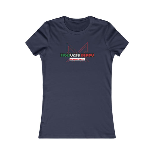 Girls Slim-Fit Graphic T-Shirt – FIGLIUZZU BEDDU – PEWBICKHARE Italian-Inspired Streetwear