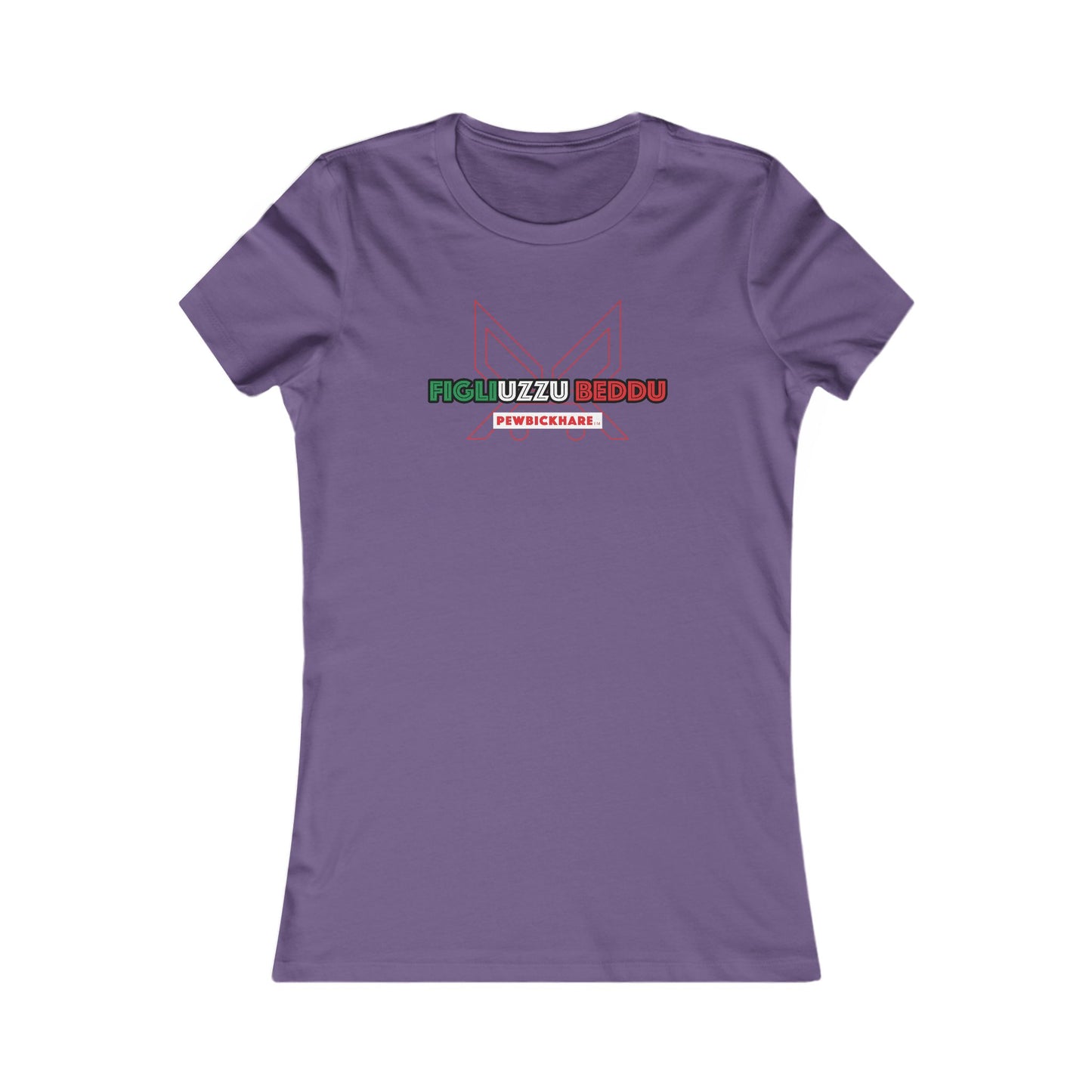 Girls Slim-Fit Graphic T-Shirt – FIGLIUZZU BEDDU – PEWBICKHARE Italian-Inspired Streetwear