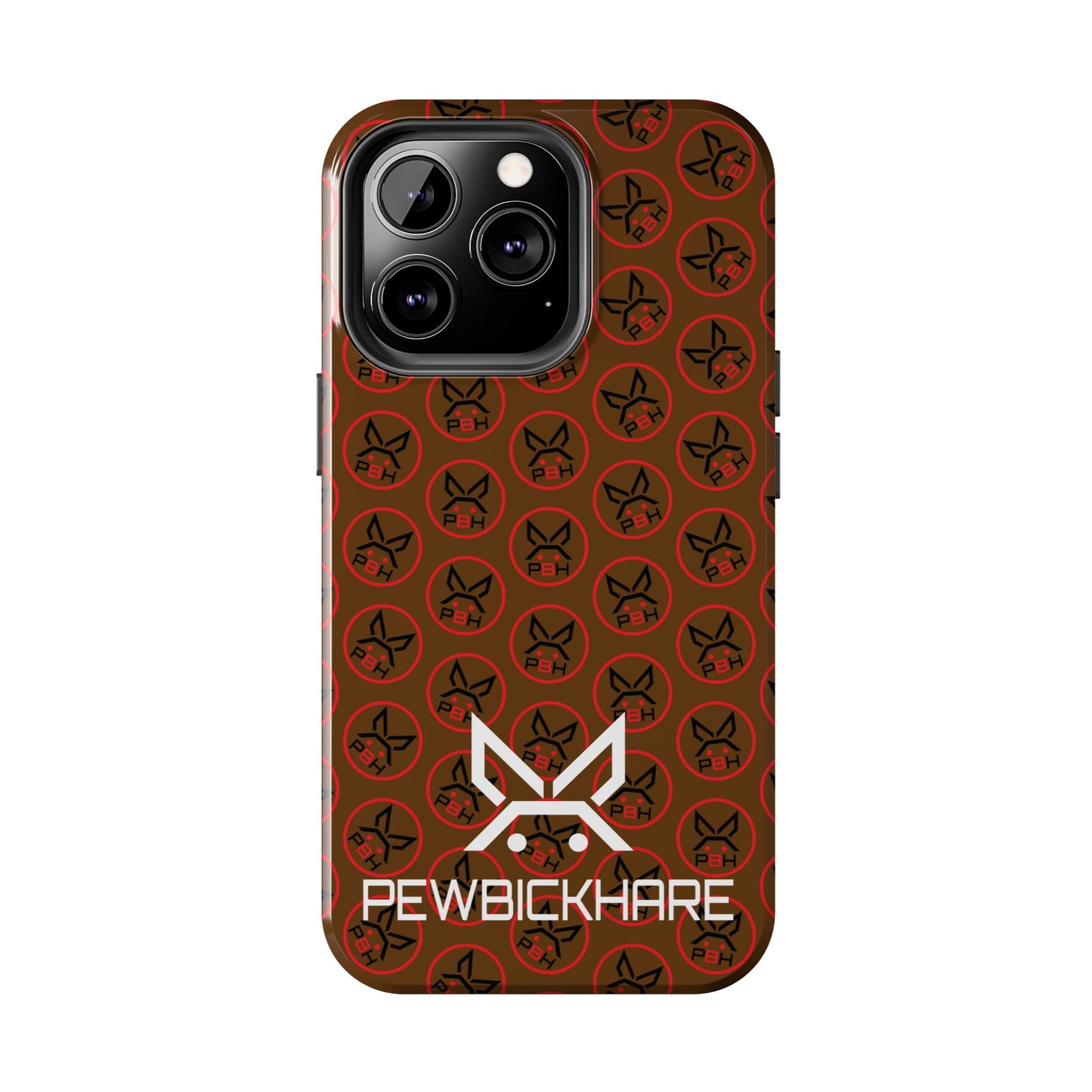 PBH Designer Phone Case - Dark Brown
