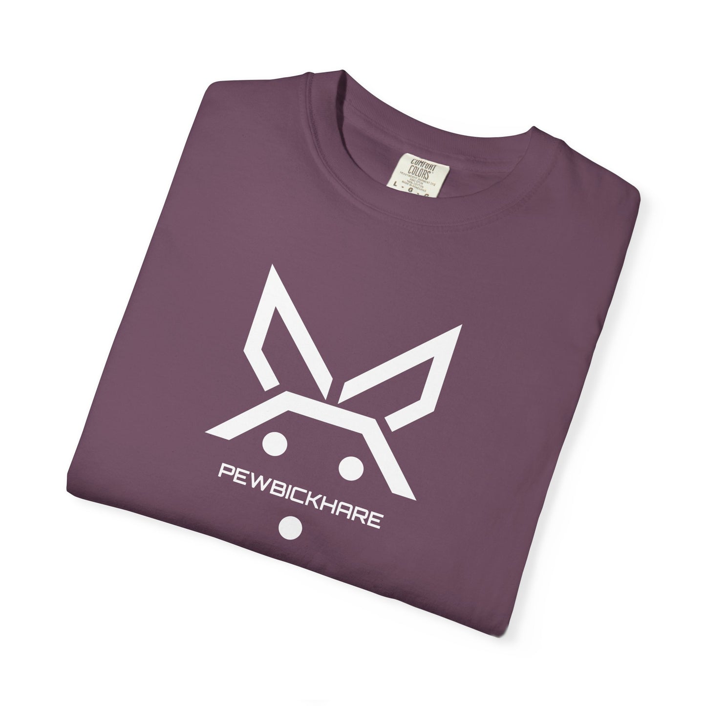 PBH "PEWBICKHARE - MAXI LOGO" - Original Unisex Garment-Dyed T-shirt (DTG Print type)