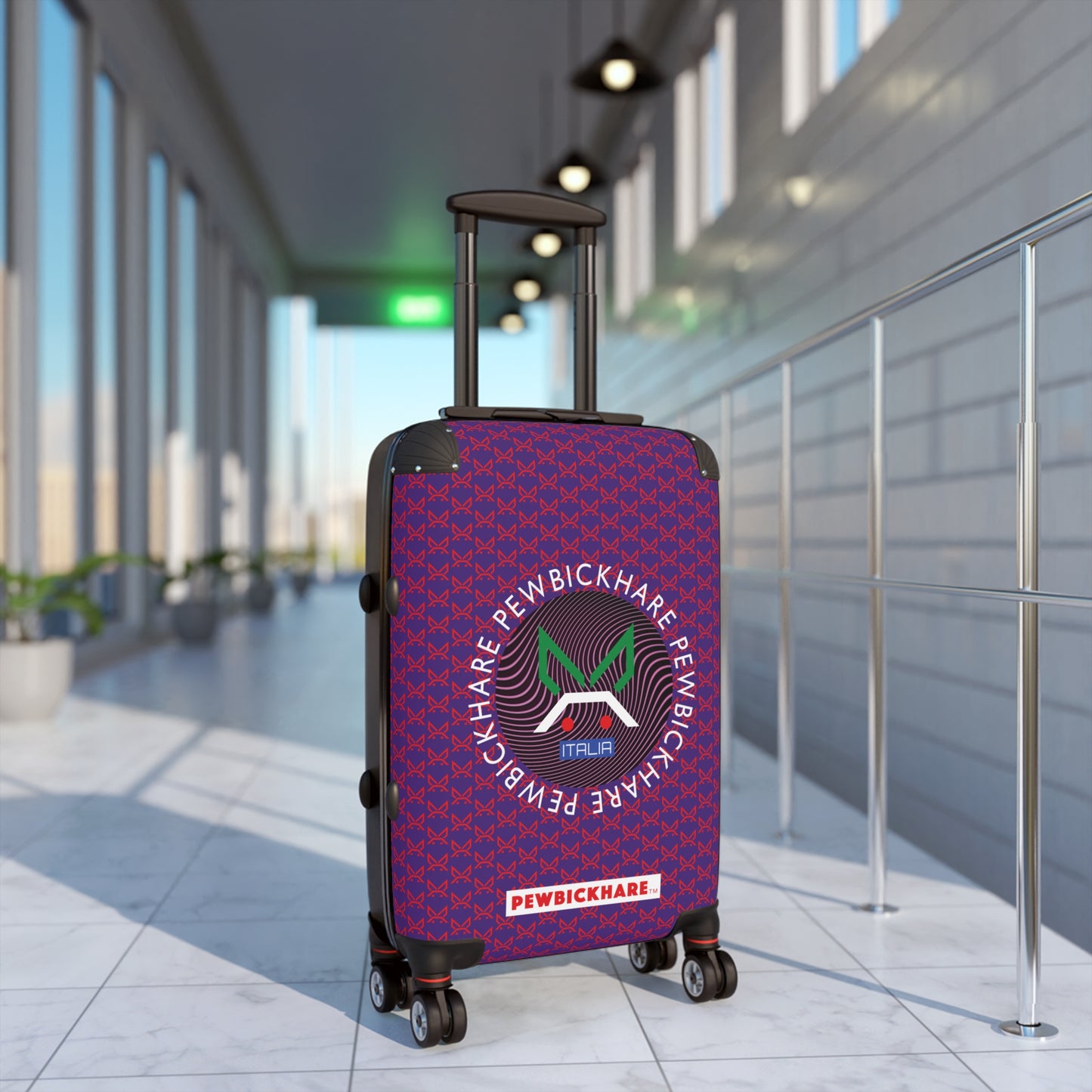 PBH - PEWBICKHARE ITALIA Design | Colorful Suitcase for Travel Lovers - PURPLE