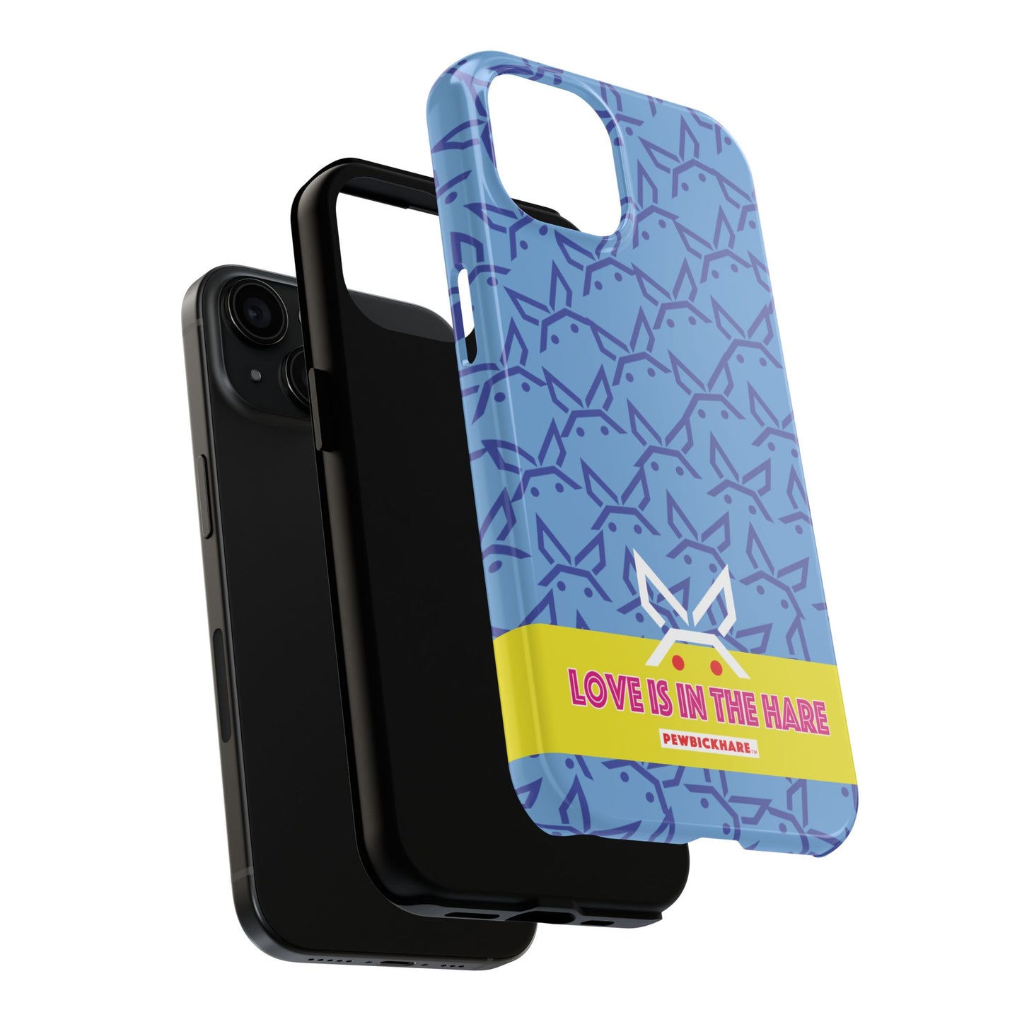 PBH Designer Phone Case - Love is in the Hare