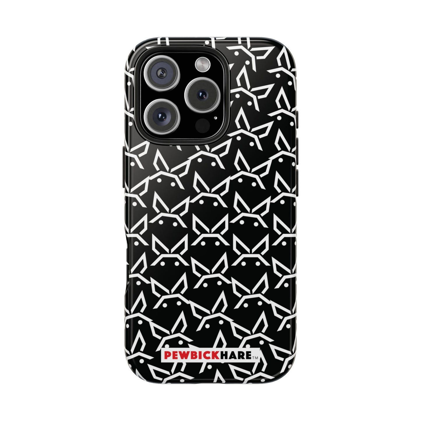 PBH Designer Phone Case - Black
