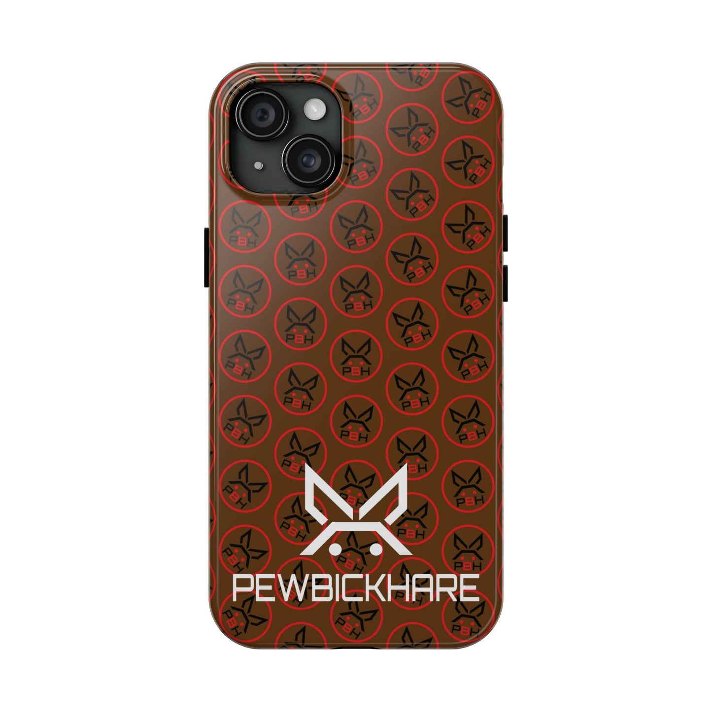 PBH Designer Phone Case - Dark Brown