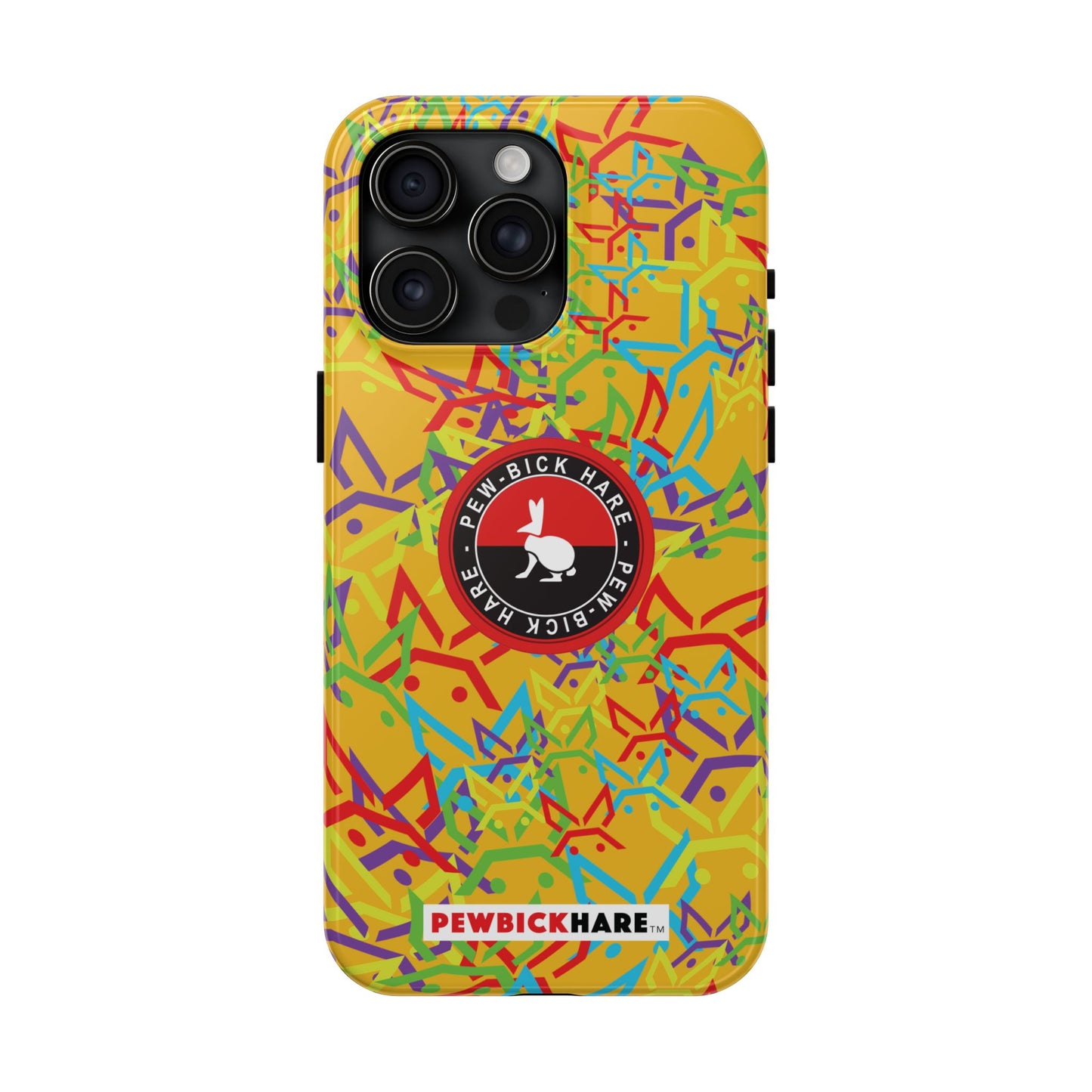 PBH Designer Phone Case - Yellow (Wish Mash) with OG Logo