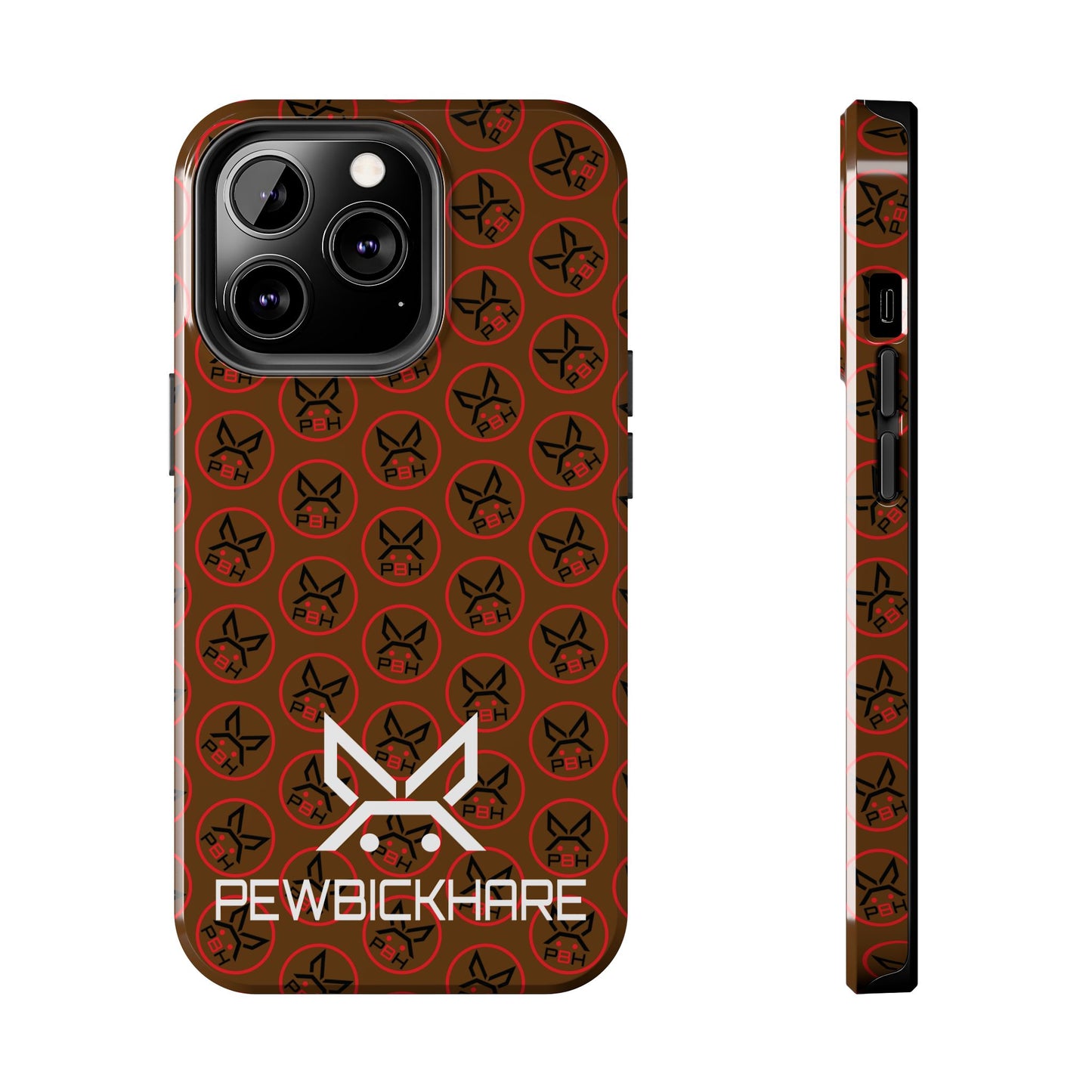 PBH Designer Phone Case - Dark Brown