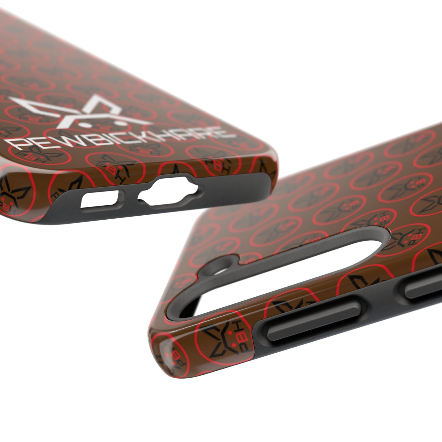 PBH Designer Phone Case - Dark Brown