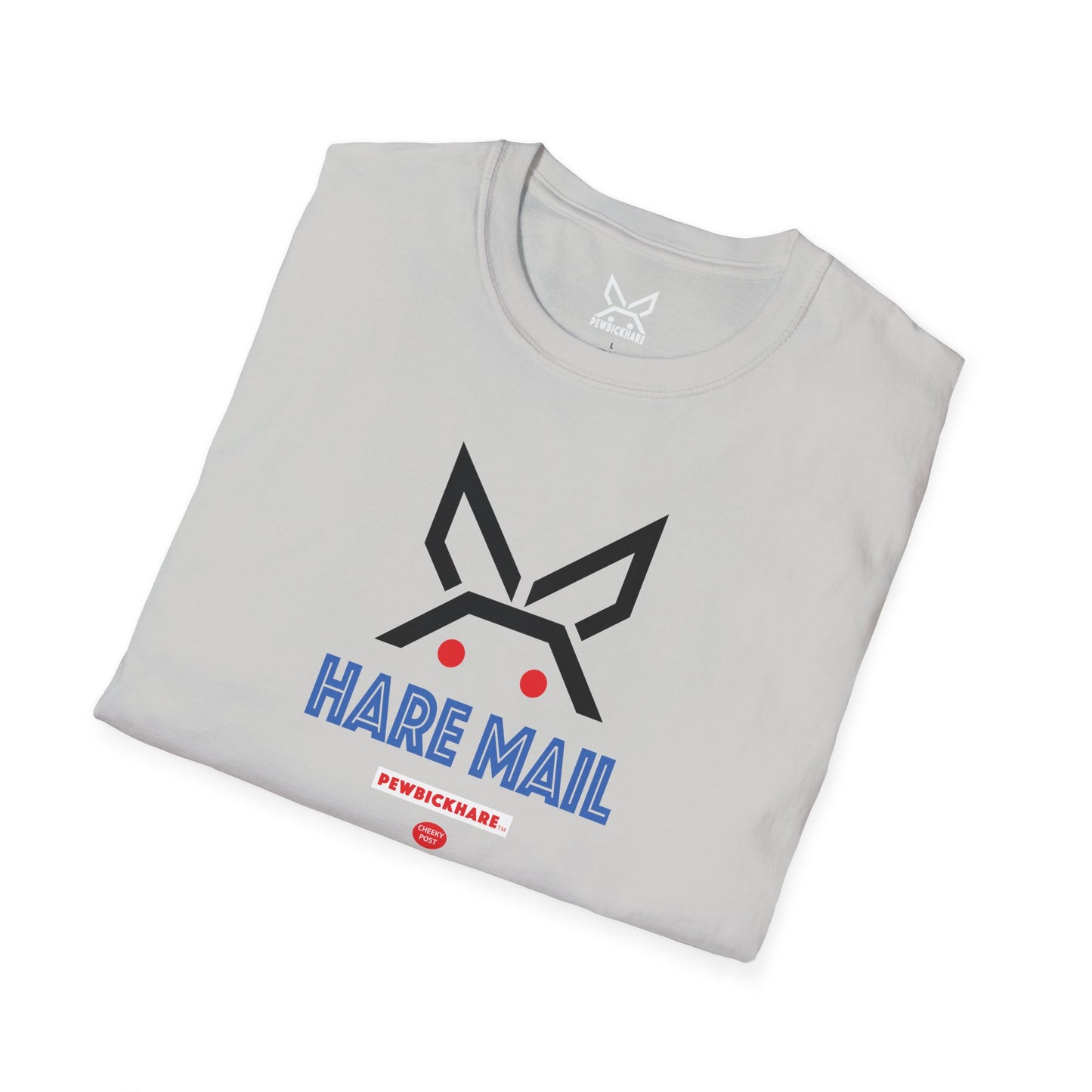 PBH "HARE MAIL" - (black edition) - Original Unisex Cotton T-shirt