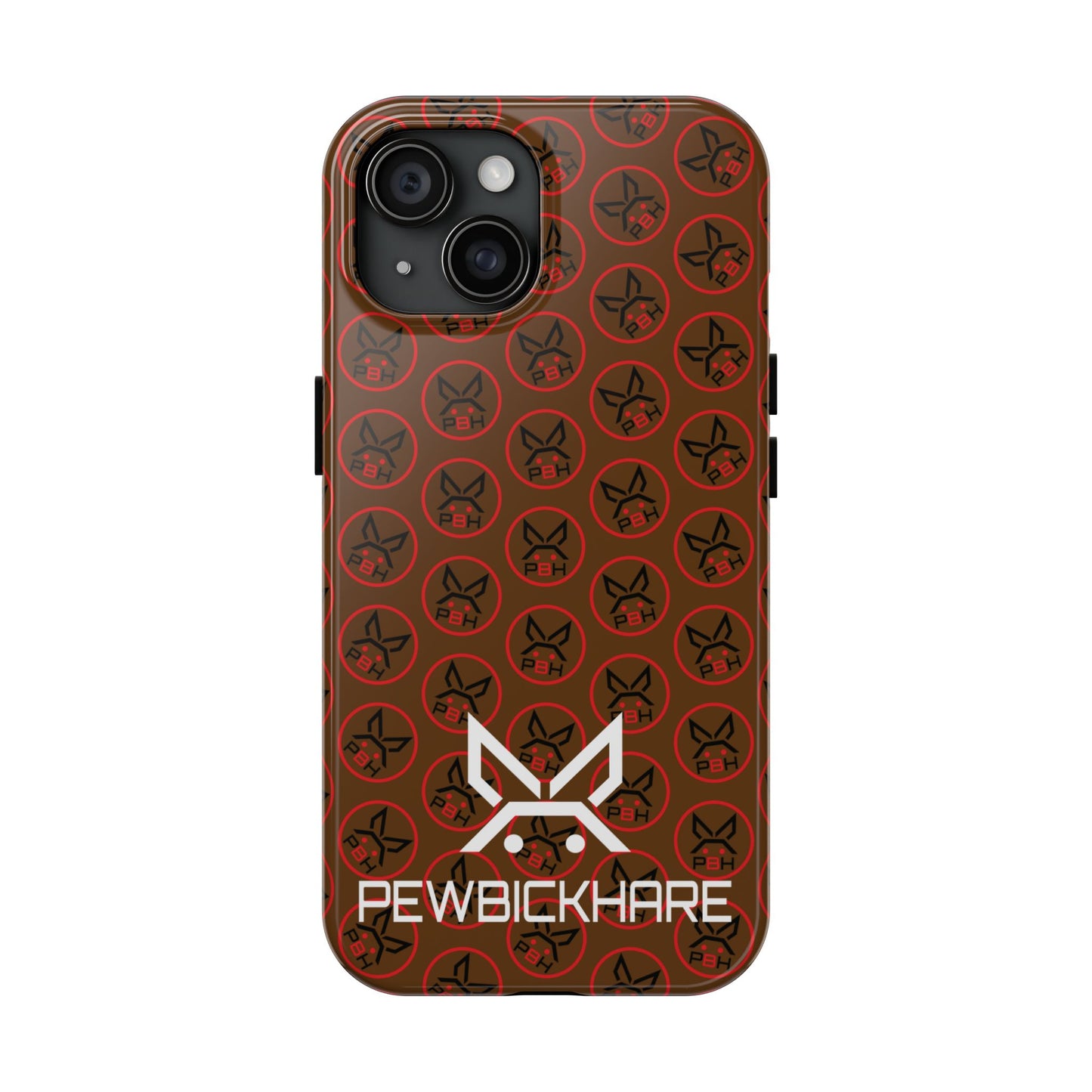 PBH Designer Phone Case - Dark Brown