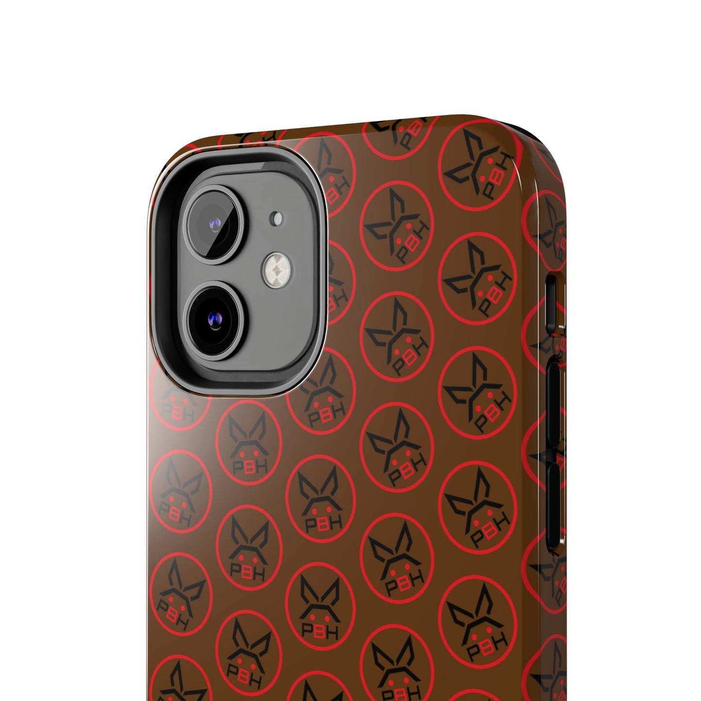 PBH Designer Phone Case - Dark Brown