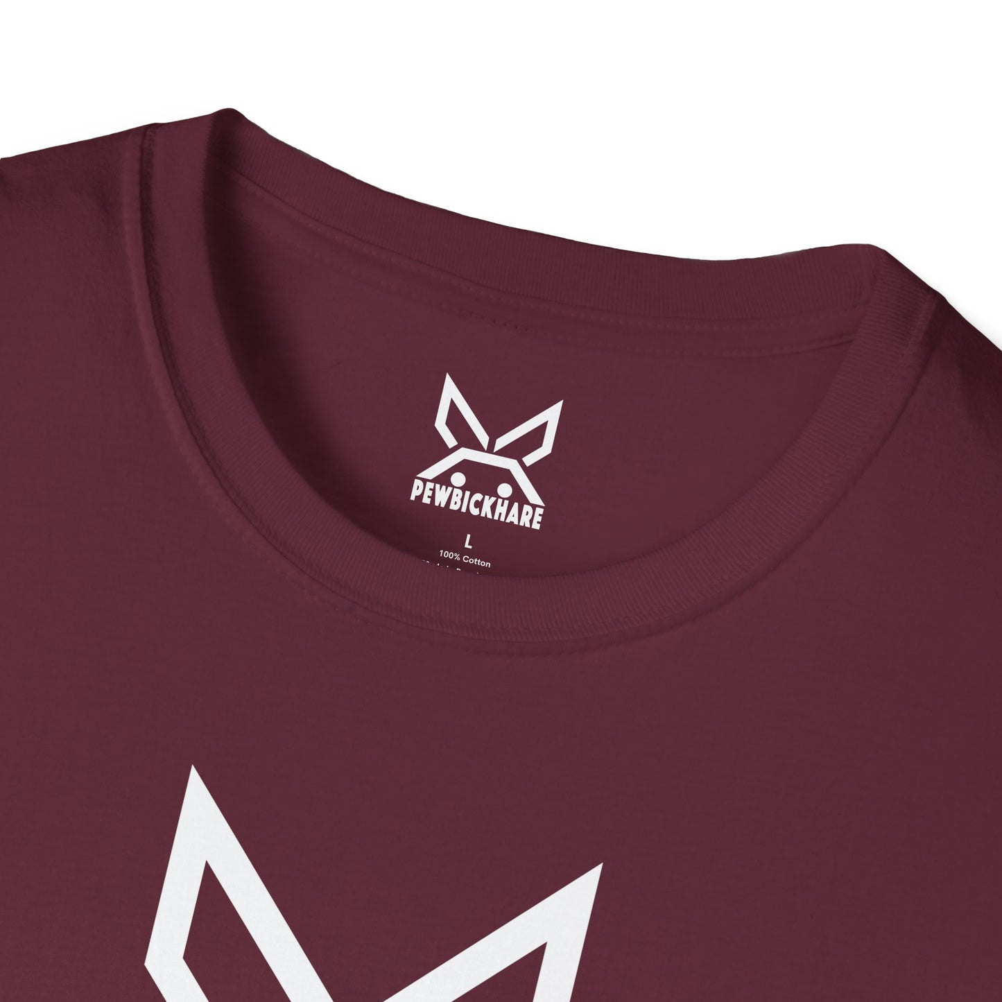 PBH "HARE MAIL" (white edition) - Unisex Cotton T-shirt