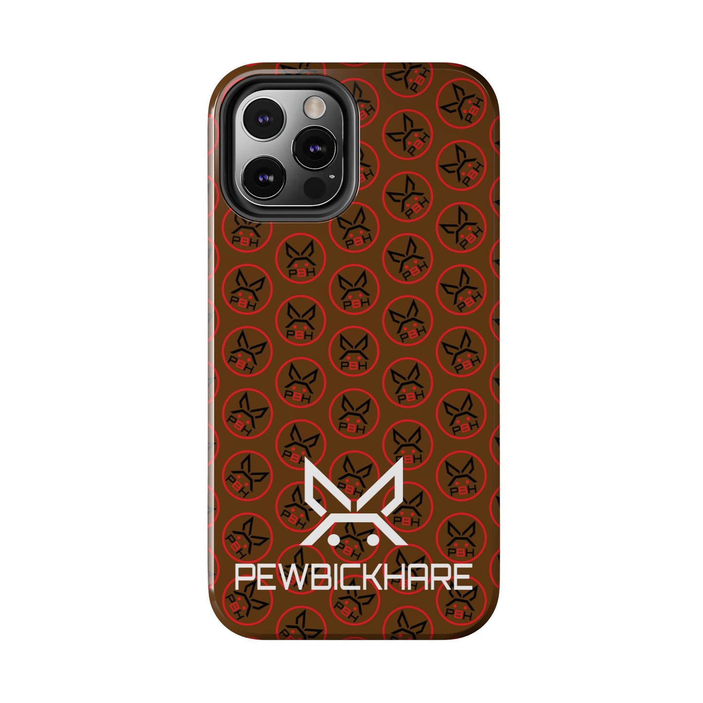 PBH Designer Phone Case - Dark Brown