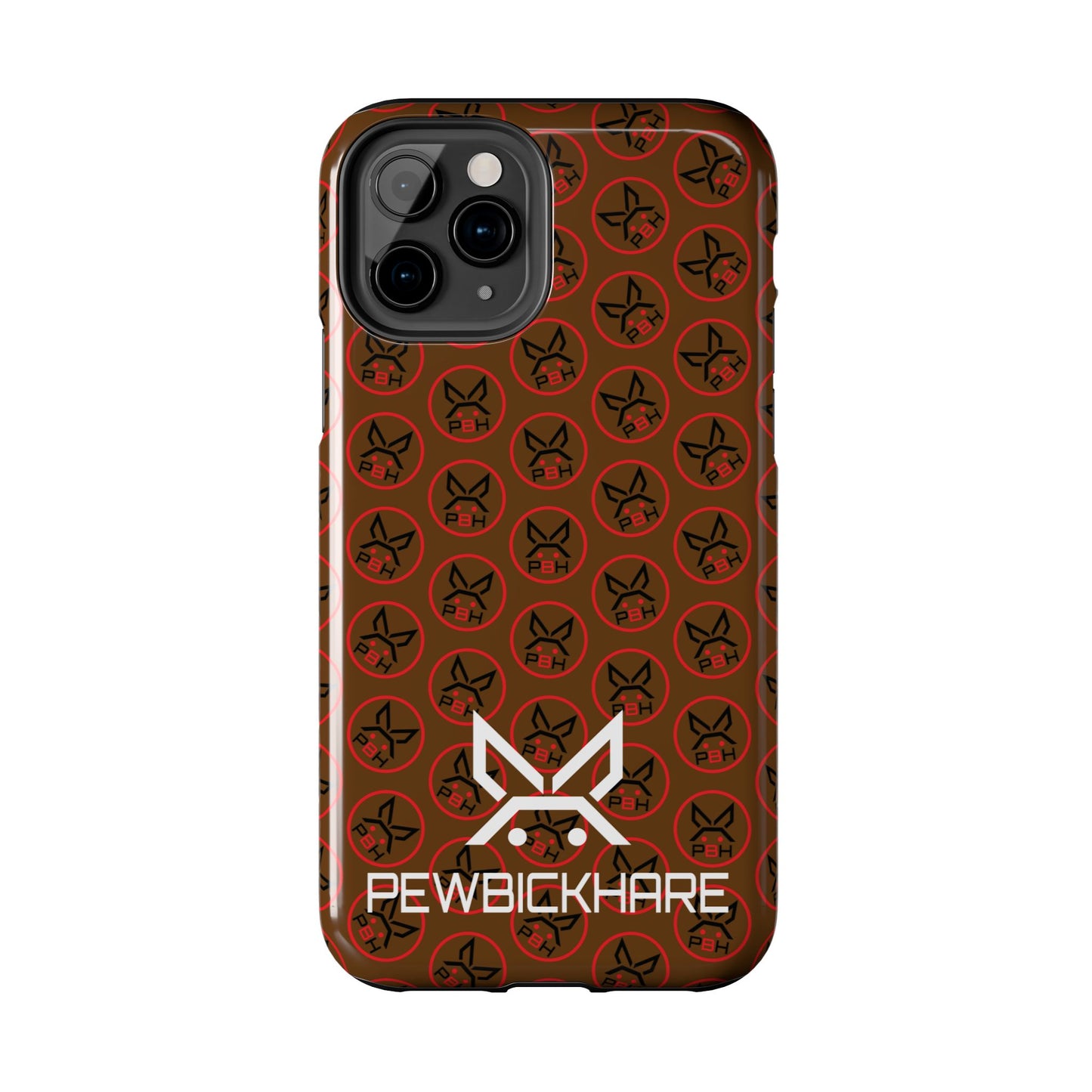 PBH Designer Phone Case - Dark Brown