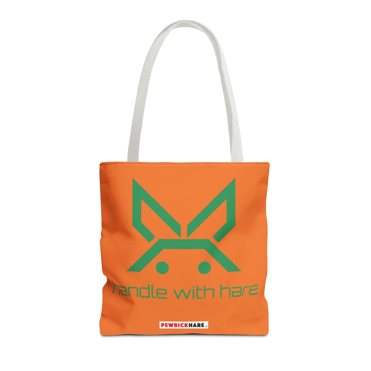 PBH 'Handle with HARE'  Orange Tote Bag