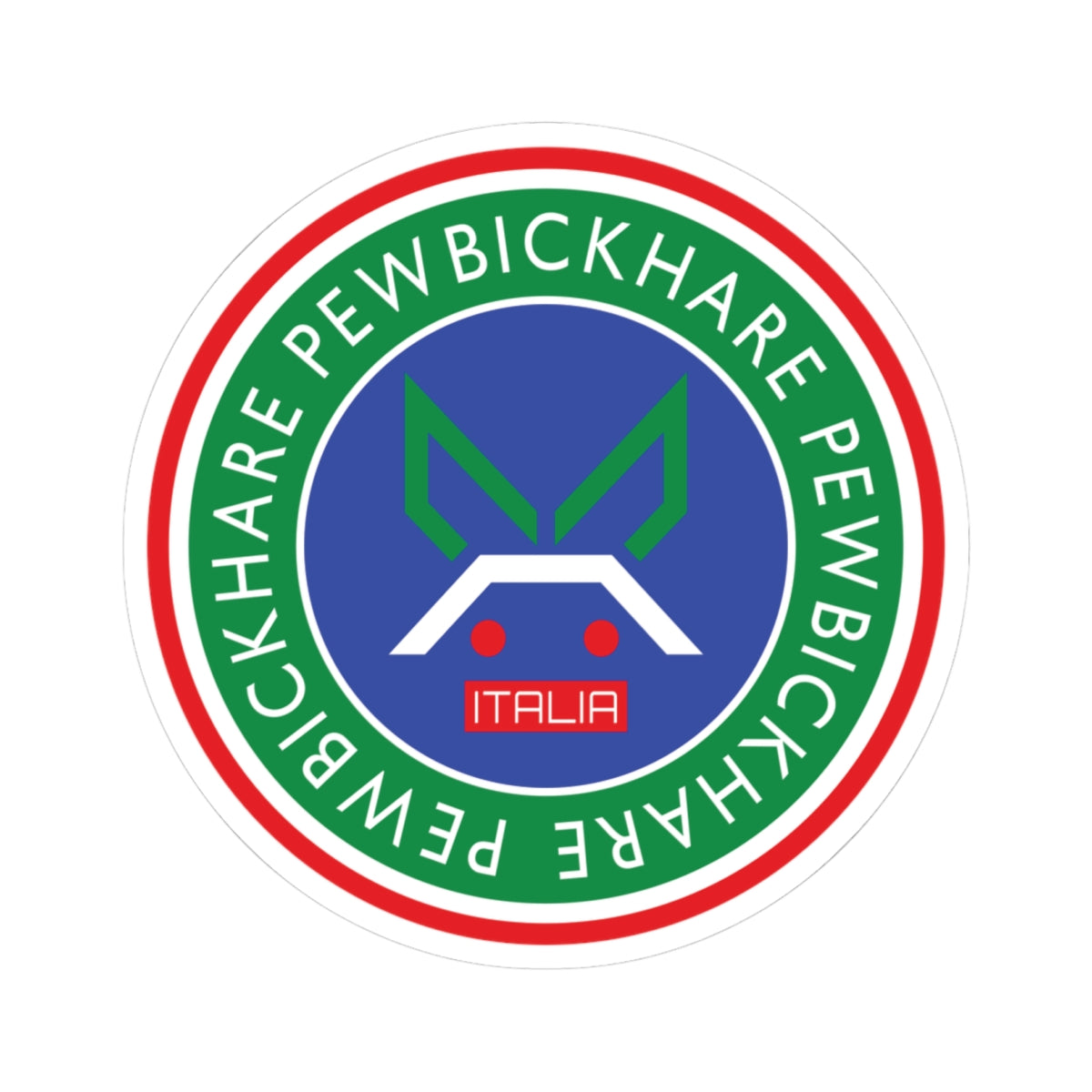 PBH: 'PEWBICKHARE ITALIA - 2' Sticker