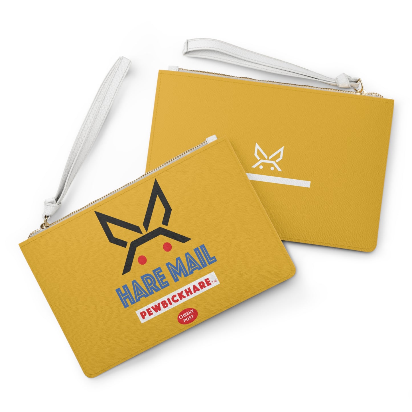 PBH Yellow Clutch Bag - "Hare Mail"